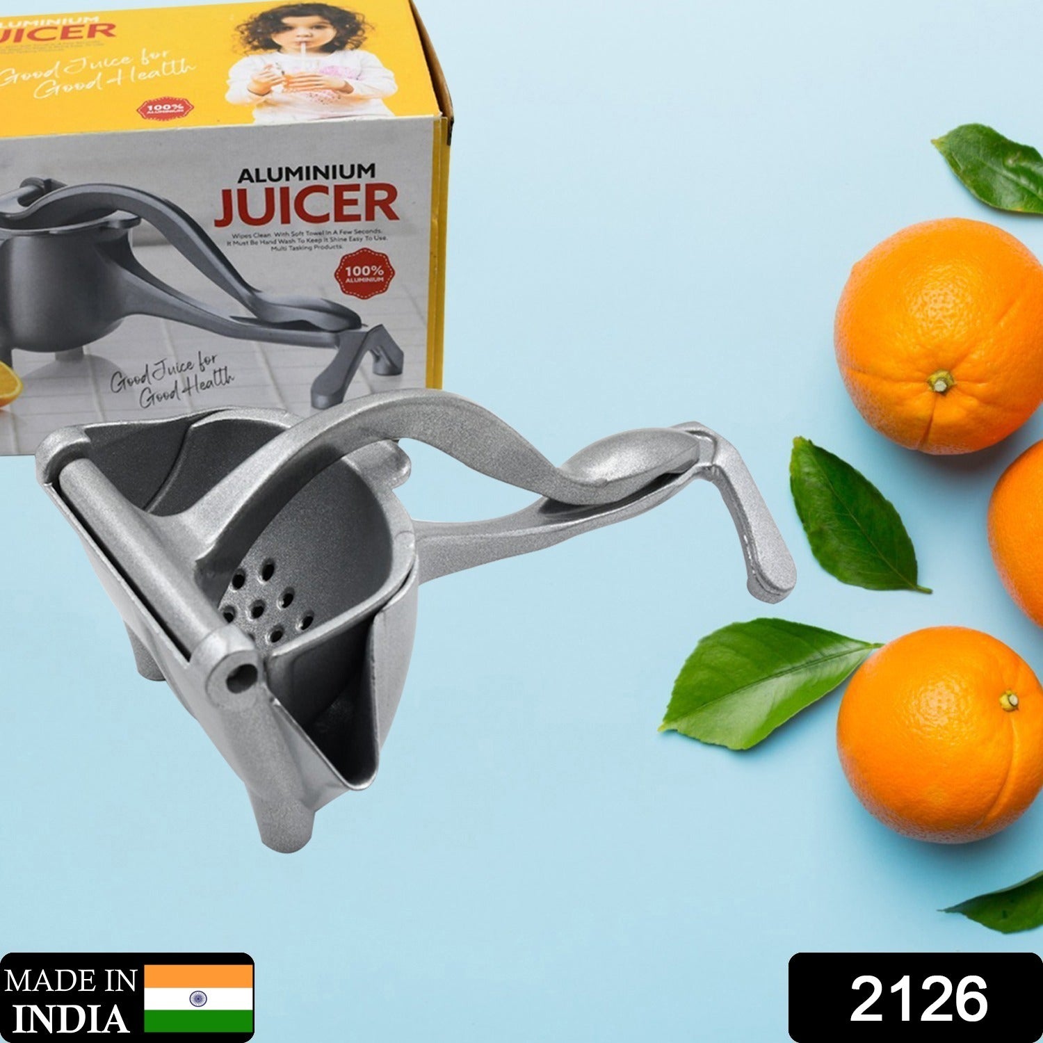 MANUAL ALUMINIUM METAL FRUIT PRESS JUICER - Bhavnagar Deodap