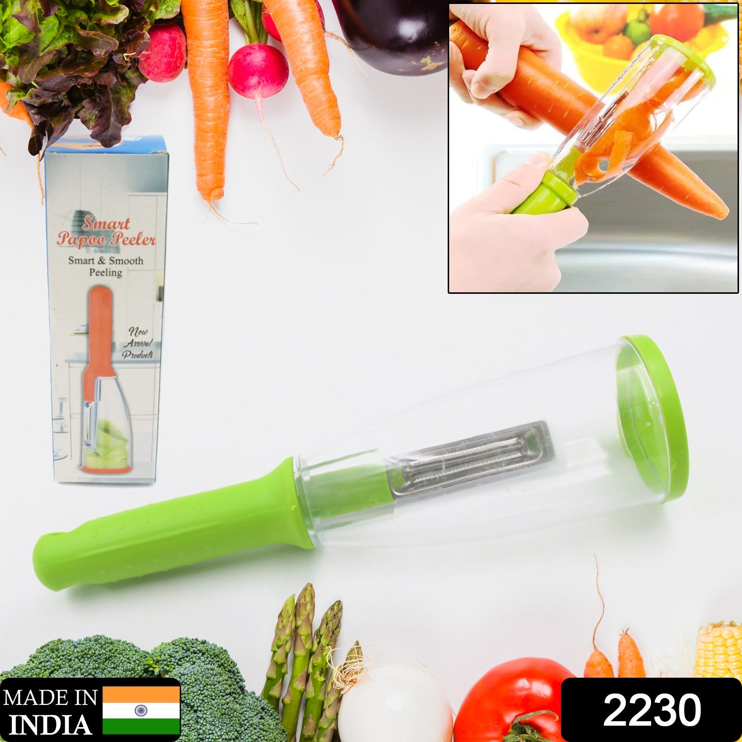 Smart Multifunctional Vegetable / Fruit Peeler for Kitchen - Bhavnagar Deodap