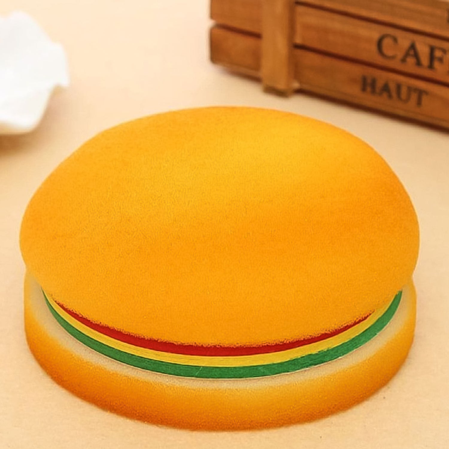 Burger Shaped Note  /  Sticky Notes  /  Memo Notes, Unique Mini Notes (Multicolor) - Bhavnagar Deodap
