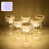 Battery Operated Decorative LED Mini Table Lamp (6 Pc / Set)