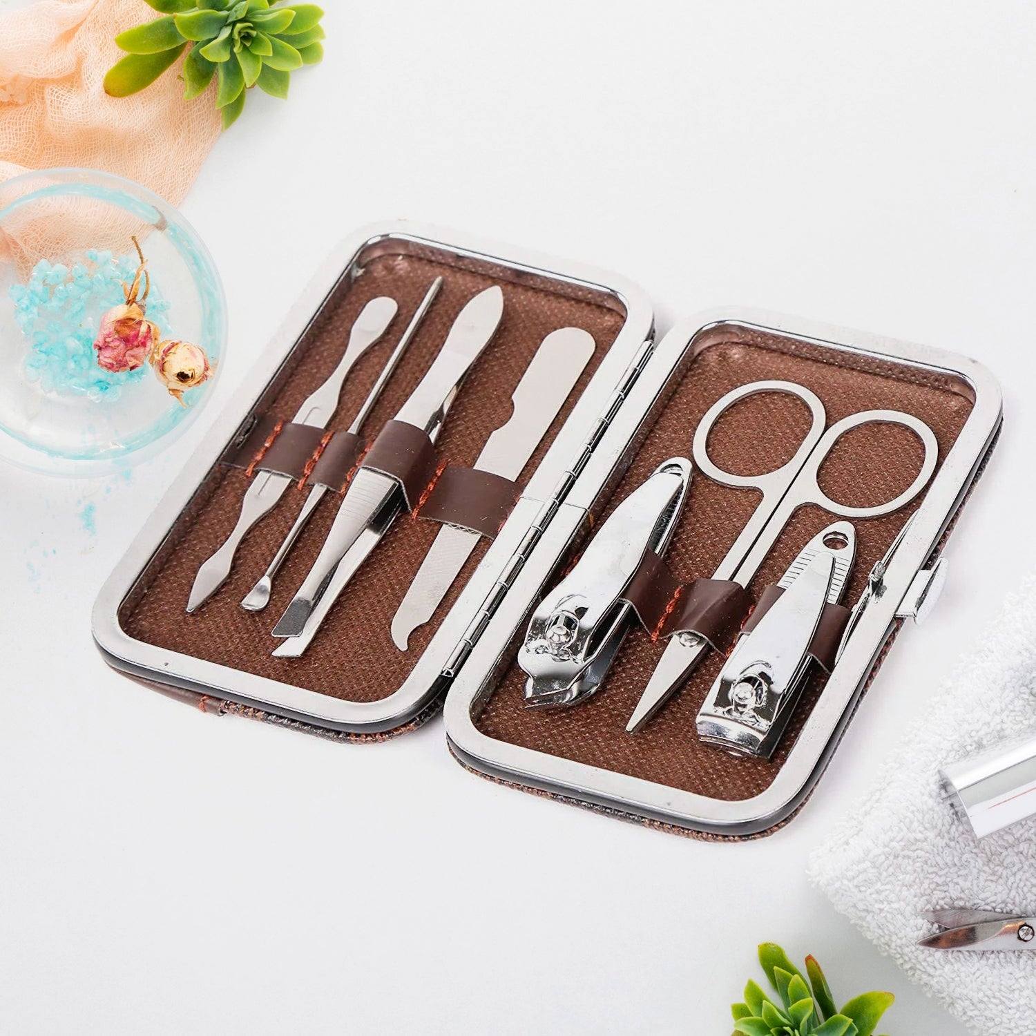 Pedicure & Manicure Tools Kit For Women (7in1) - Bhavnagar Deodap