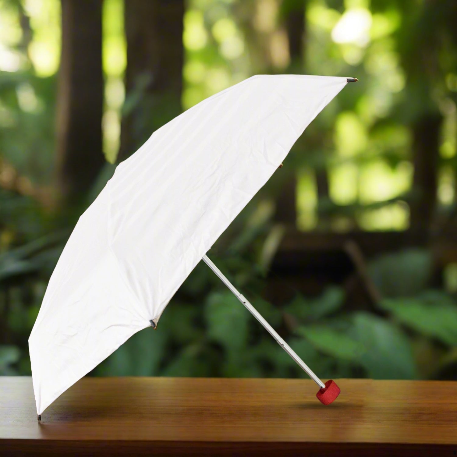 3-Fold Sun & Rain Protective Solid Foldable Umbrella (1 Pc) - Bhavnagar Deodap