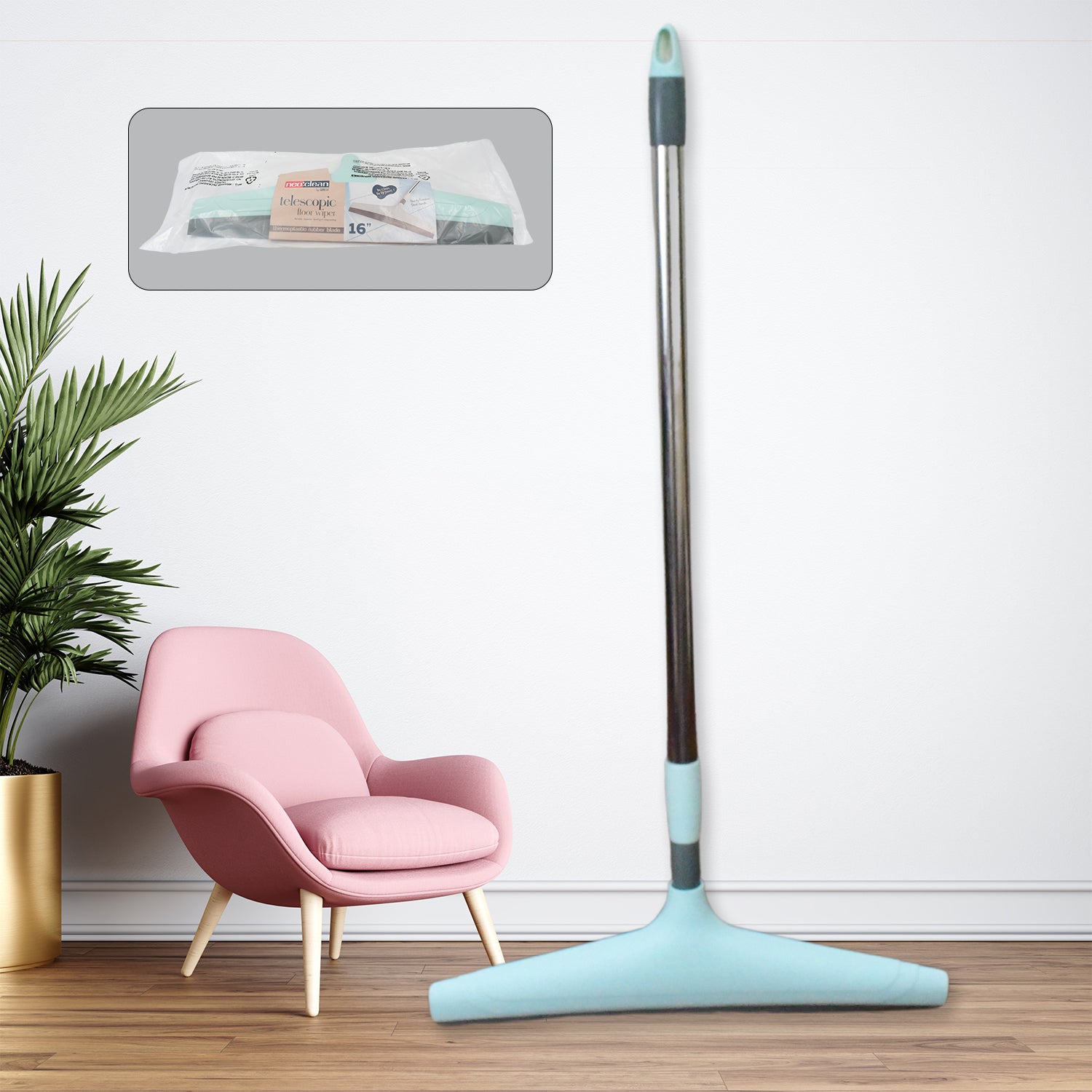 Ganesh Telescopic Bathroom Wiper 12 Inch (30 cm) - Bhavnagar Deodap