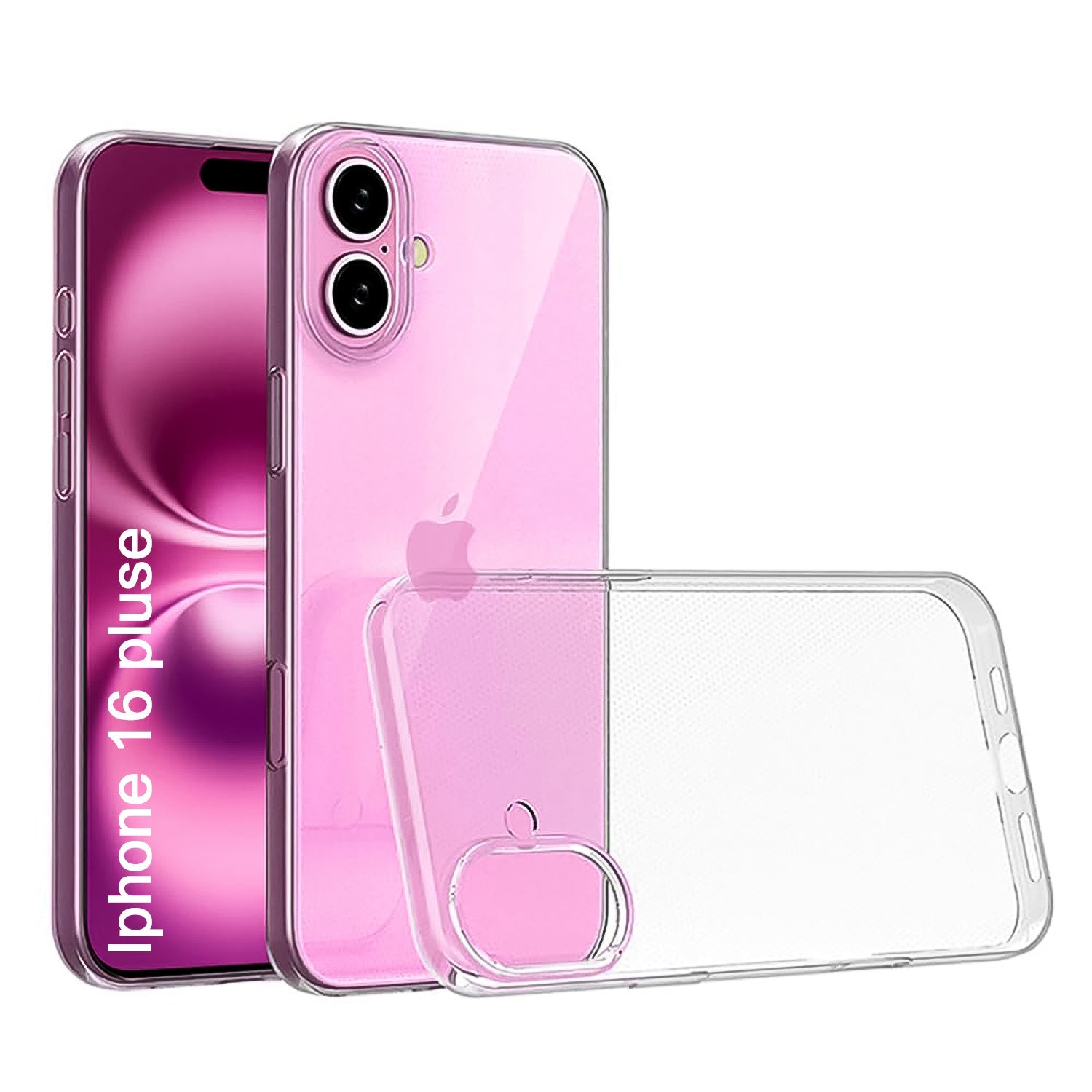 Transparent Hard Case For IPhone 16 Case (1 Pc) - Bhavnagar Deodap