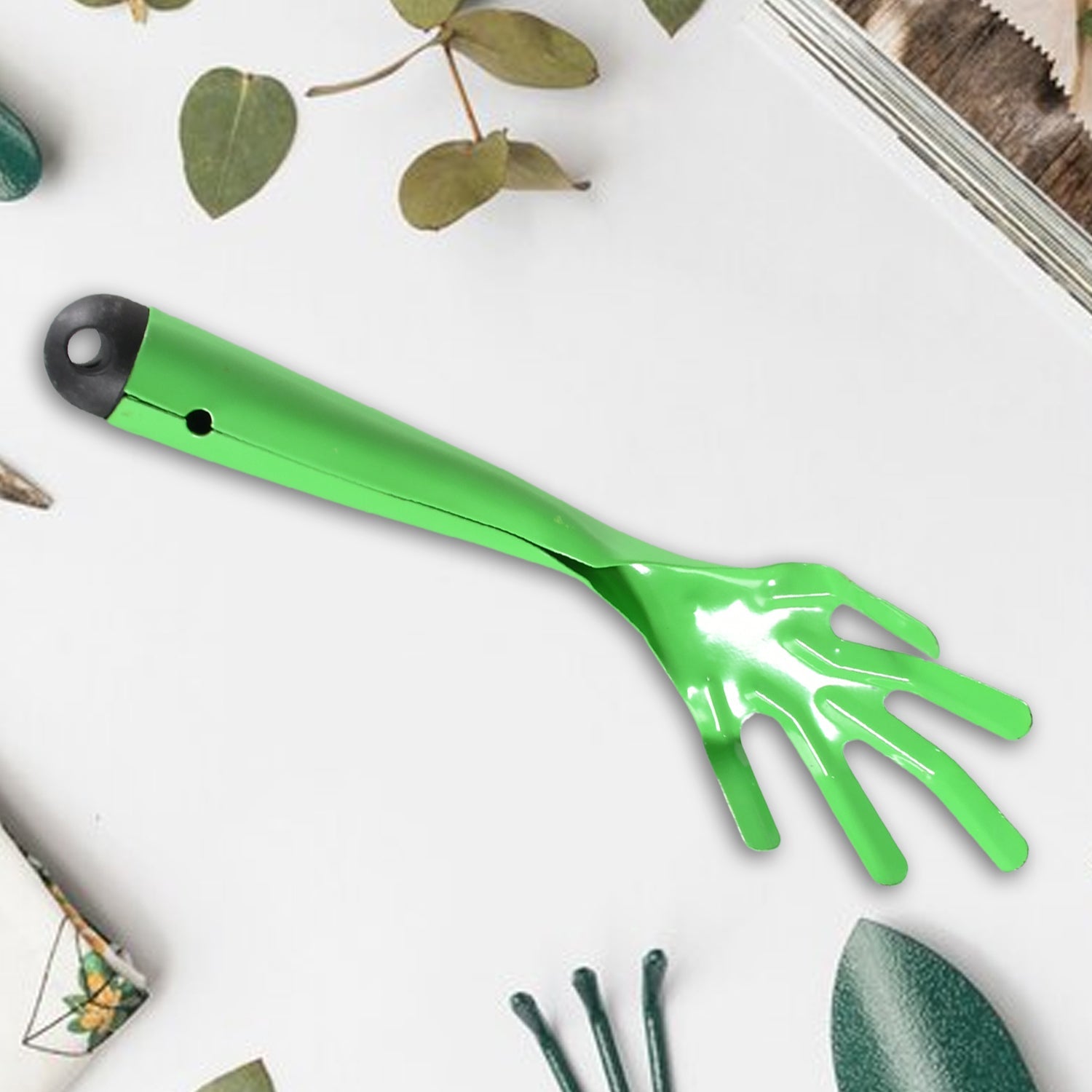 Heavy Duty Garden Tools, Gardening Metal Hand Cultivator Tools for Home Garden, Indoor and Outdoor Gardening for Plants, Agriculture, and Soil Tools (1 Pc)   - Bhavnagar Deodap