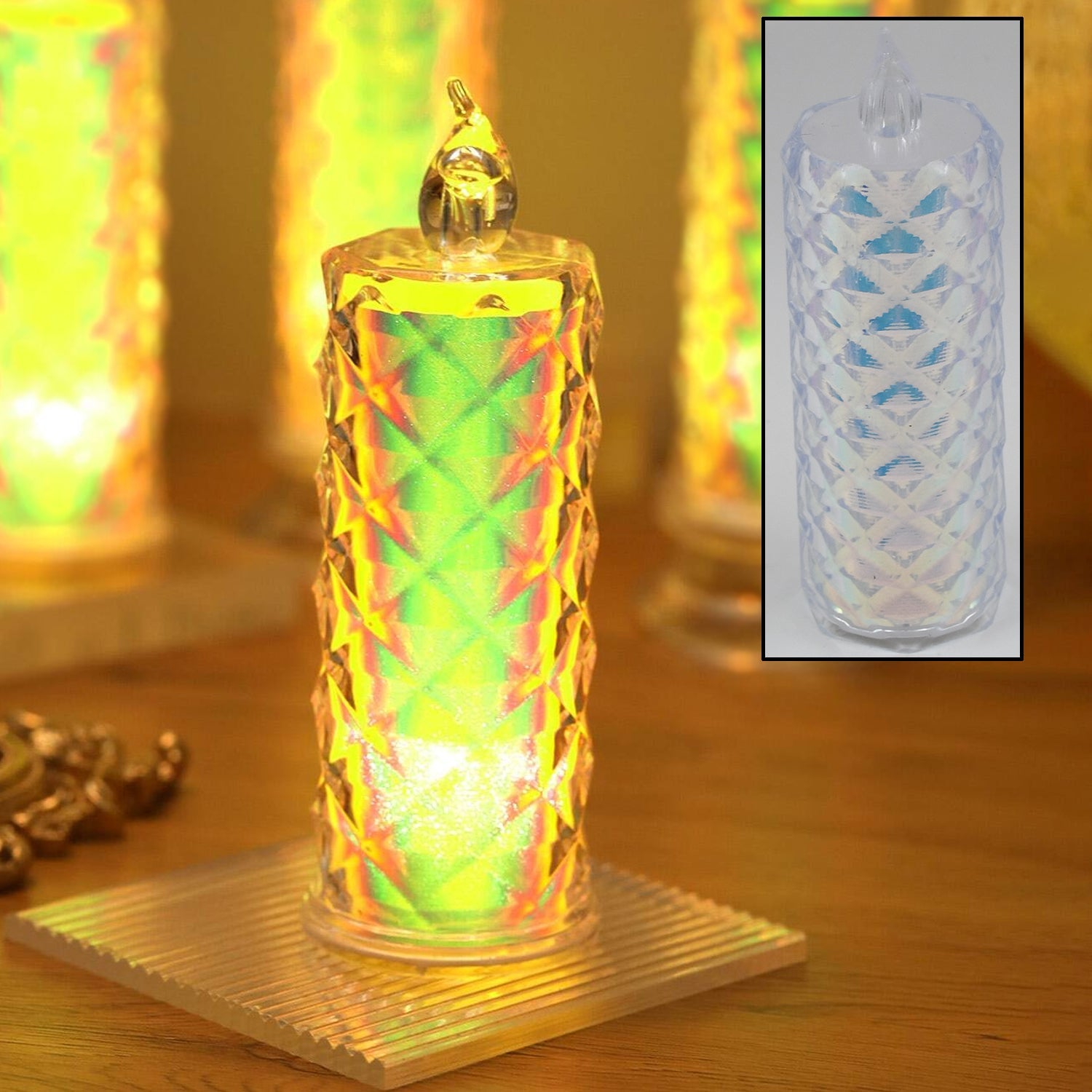 Festive Lighting for Any Occasion: 1 Pack LED Tealight Candles