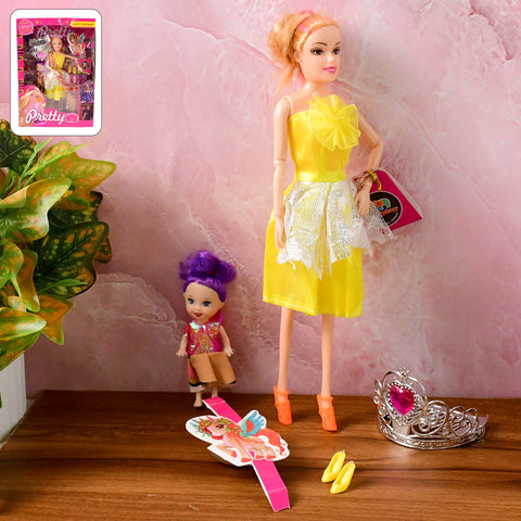 Barbie Doll with Cute Accessories