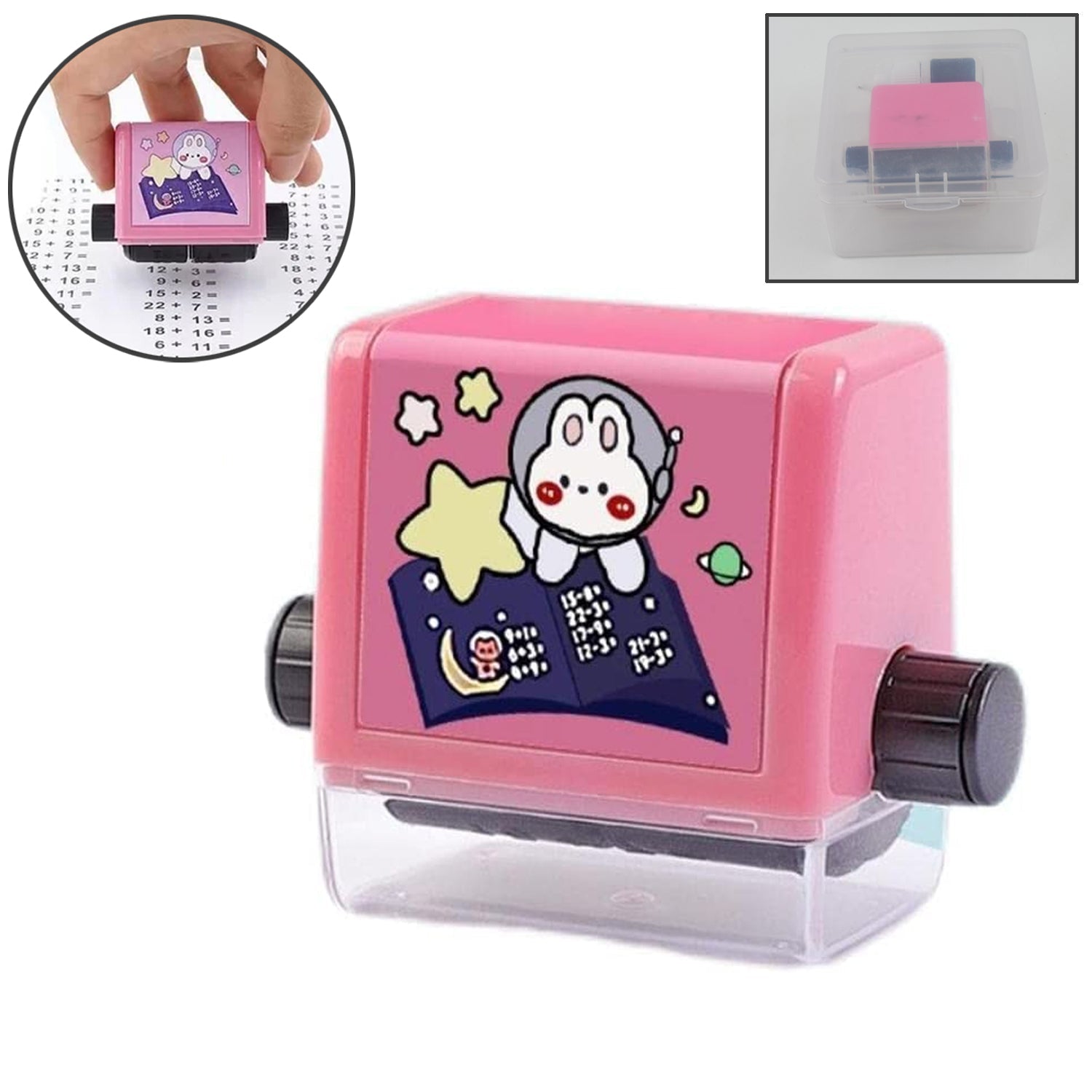 Roller Digital Teaching Stamp, Addition and Subtraction Roller Stamp - Bhavnagar Deodap