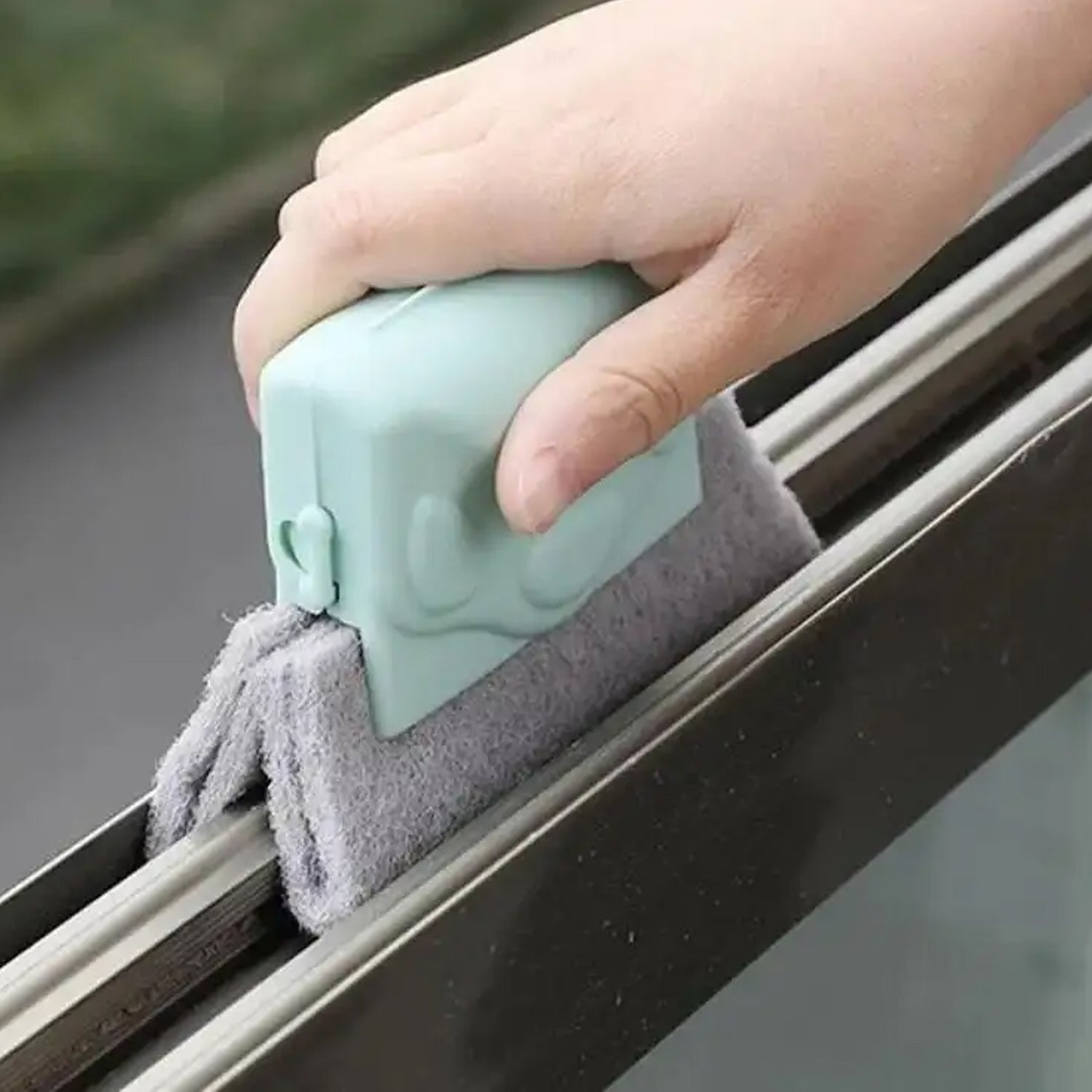 Window Groove Frame Cleaning Brush Door Track Cleaning Brushes Dust Cleaner Tool for Corners Edges and Gaps - Bhavnagar Deodap