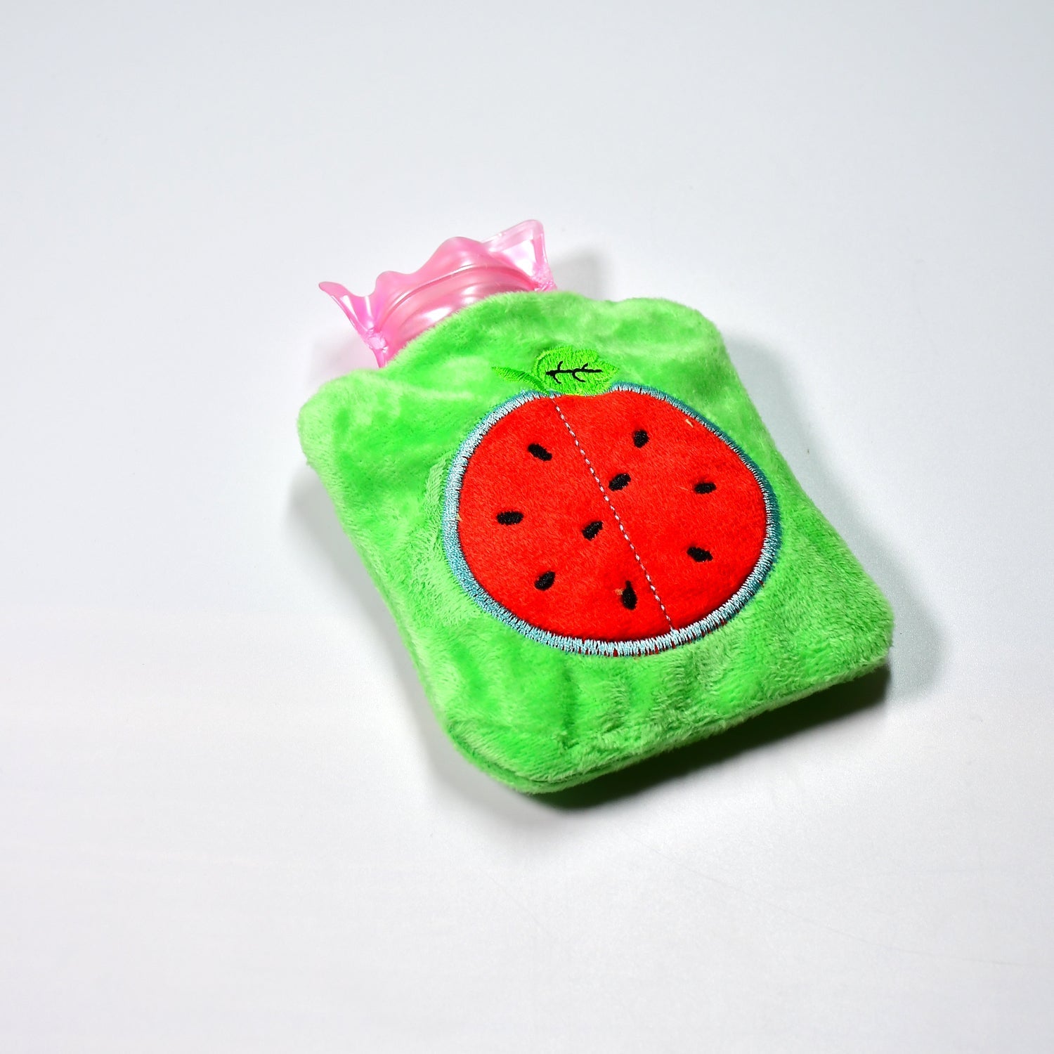 Watermelon small Hot Water Bag with Cover for Pain Relief, Neck, Shoulder Pain and Hand, Feet Warmer, Menstrual Cramps. - Bhavnagar Deodap