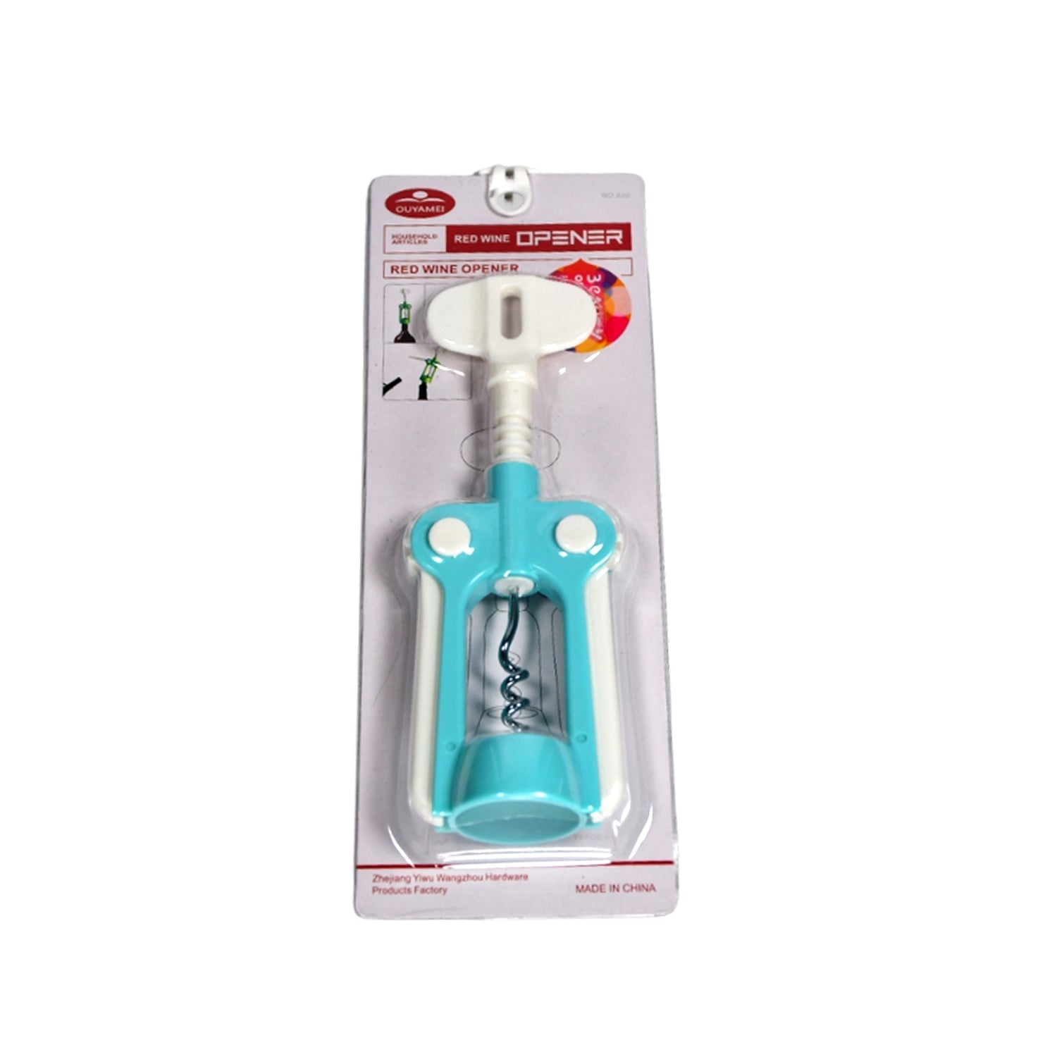 Waiter Wine Corkscrew Bottle Beer Cap Opener for Restaurants Bar Home - Bhavnagar Deodap