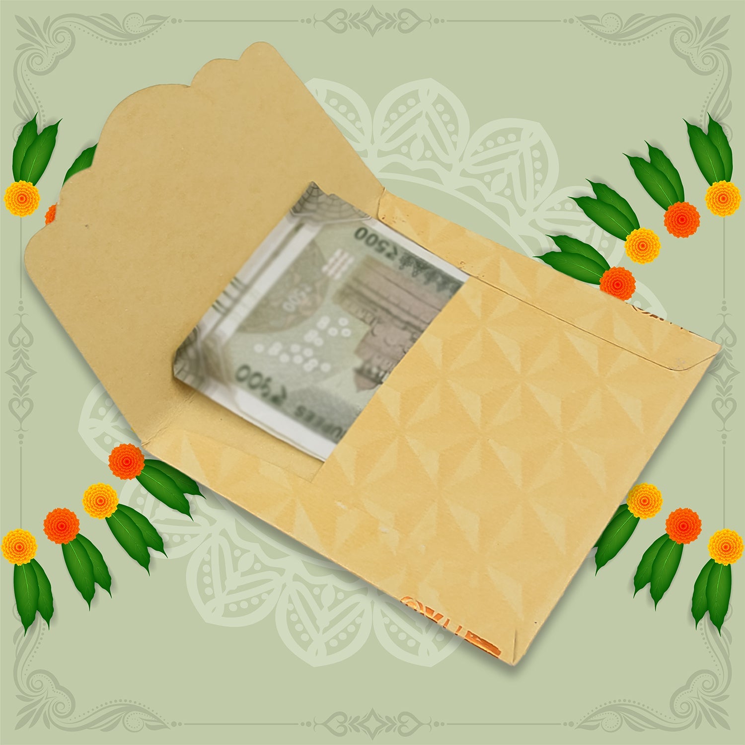 Wedding Gift Envelopes Gift Card (1 Pc / Multicolour) - Bhavnagar Deodap