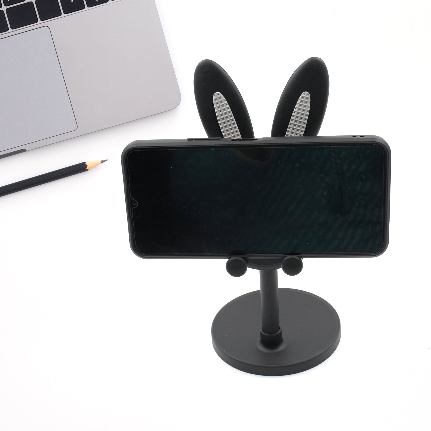 Cute Bunny Phone Stand, Angle Height Adjustable Phone Stand for Desk, Kawaii Phone Holder Desk Accessories, Easter Bunny Gifts Favor for Girl & Boys Accessories for Phone, Tablet, Easter Gifts Favors - Bhavnagar Deodap