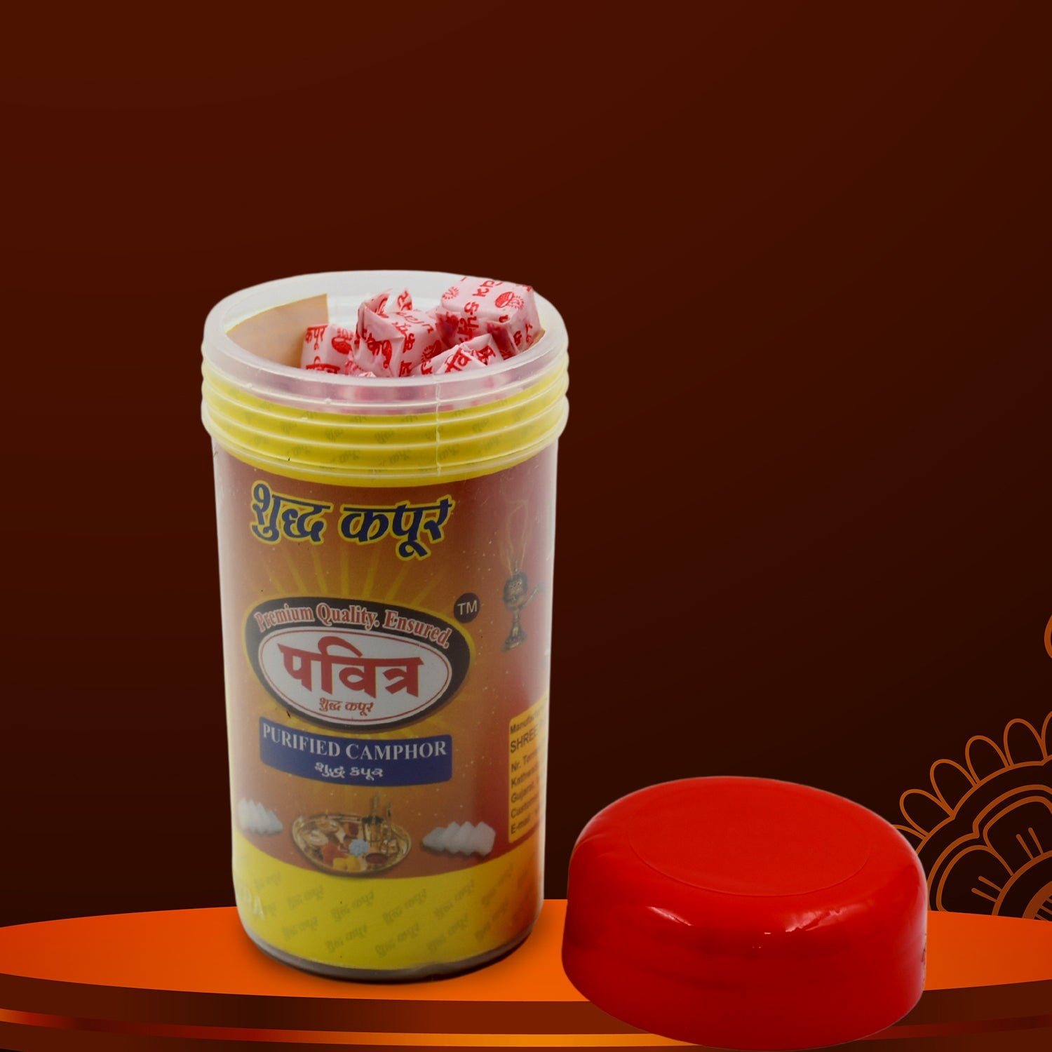 100% Natural Pure Camphor for Pooja (1 Pc ) - Bhavnagar Deodap