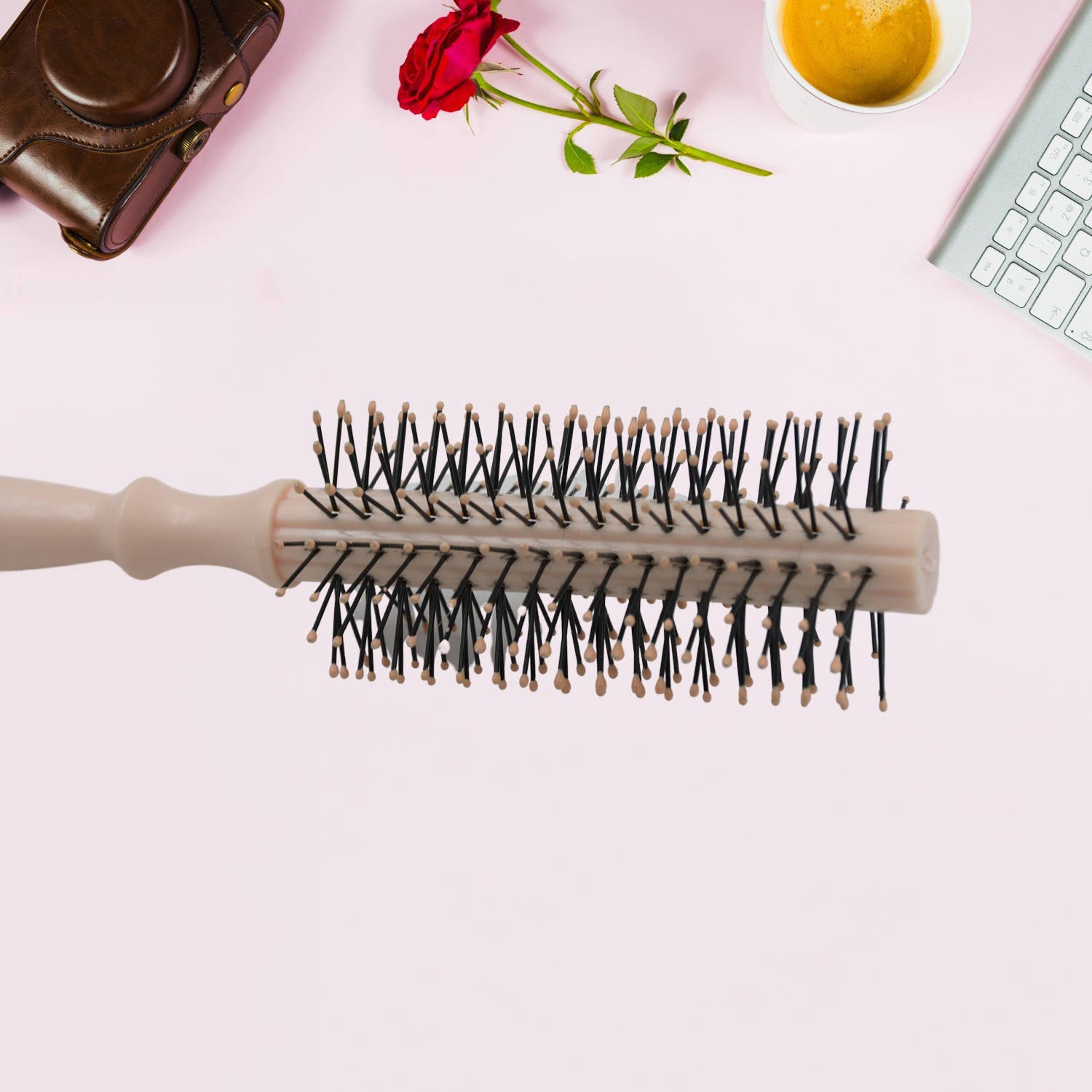 Round Hair Brush For Blow Drying & Hair Styling - Bhavnagar Deodap