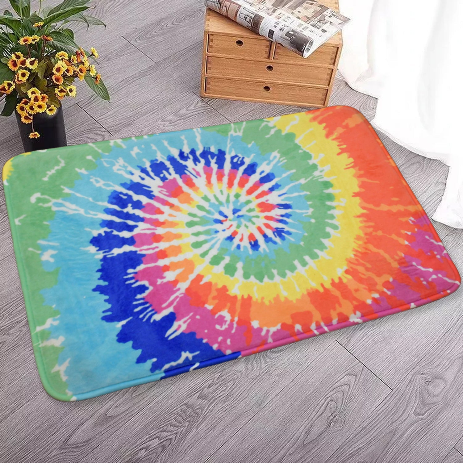 Super Absorbent Floor Mat Non-Slip Mat, Bath Mat, Instant Drying Mat, Bathroom Rug, Absorbent Bath Mat, Suitable for Bathroom, Kitchen, Door Mat - Bhavnagar Deodap