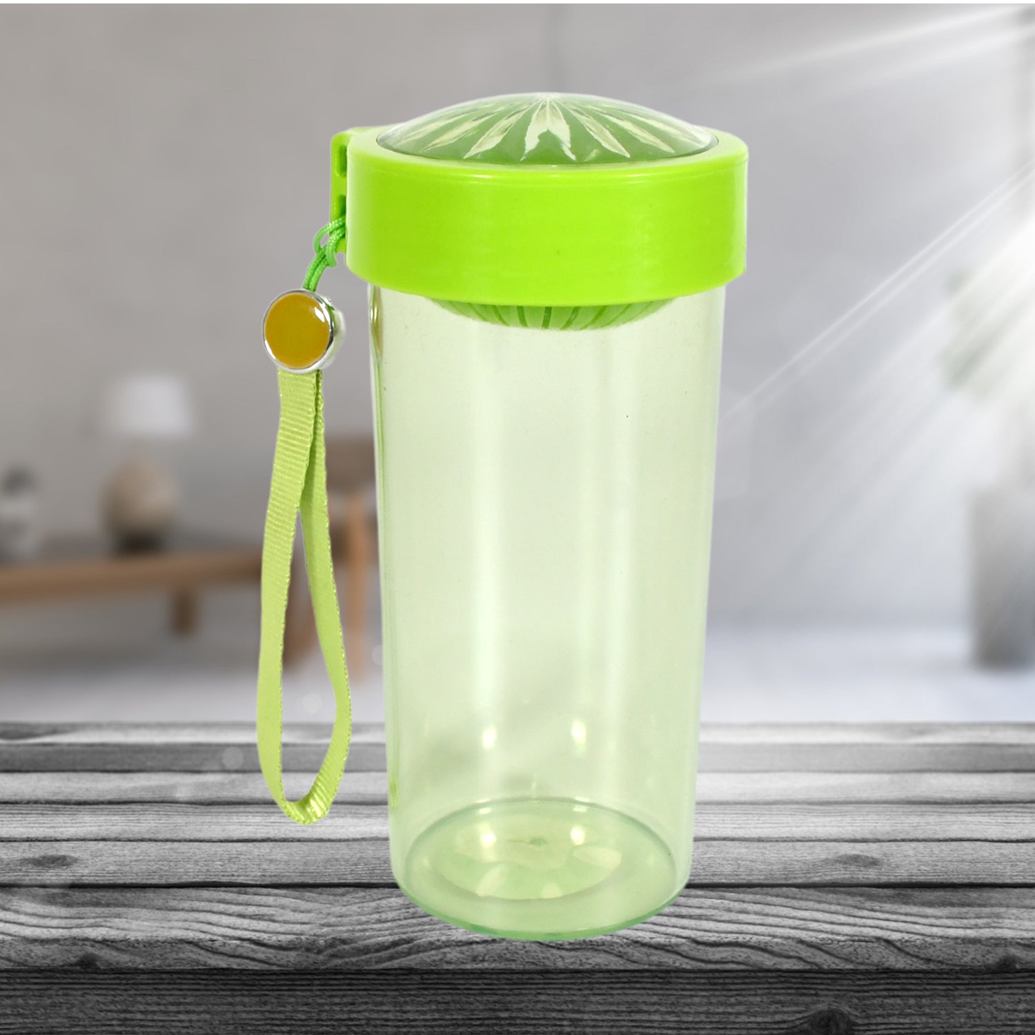 Premium Transparent Plastic water bottle With Dori Easy to Carry leakproof BPA-free, water Plastic water bottle for children, Home, School (1 Pc) - Bhavnagar Deodap