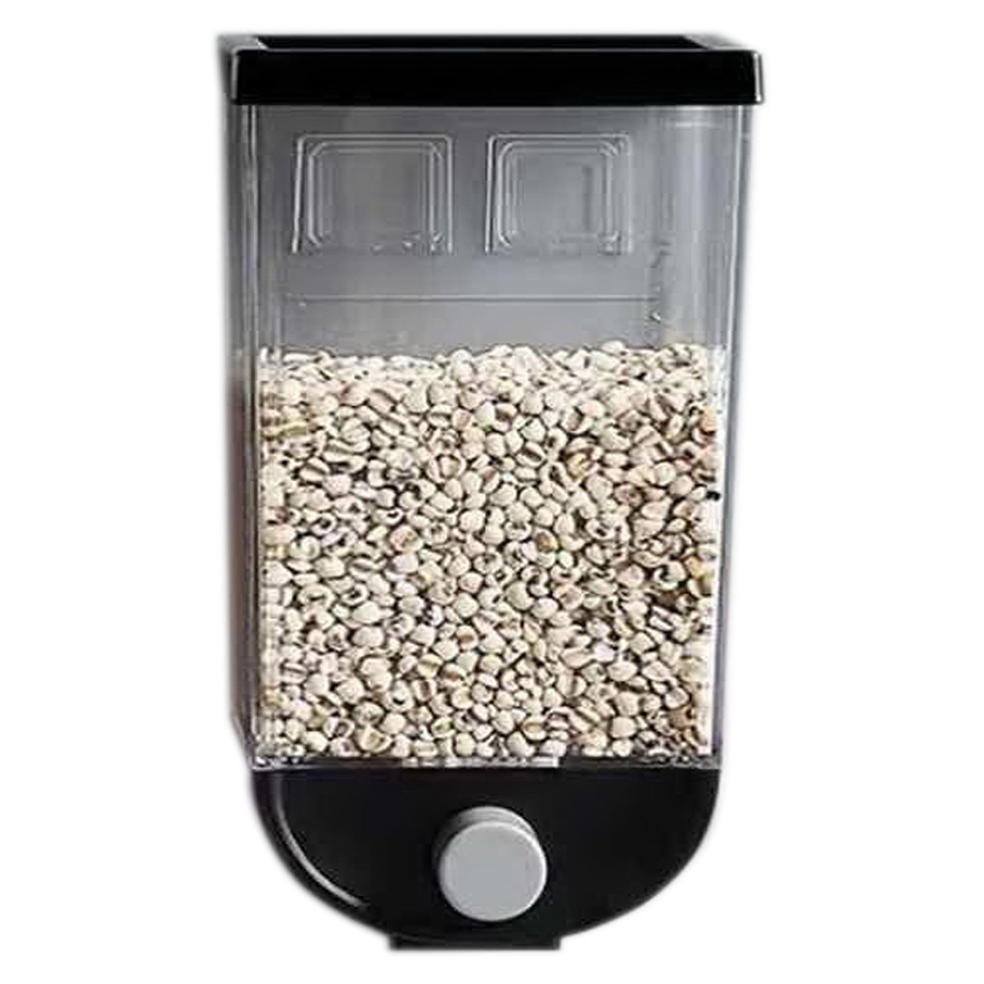 Wall Mounted Cereal Dispenser Tank Grain Dry Food Container (1500ML) (Multicolour) - Bhavnagar Deodap