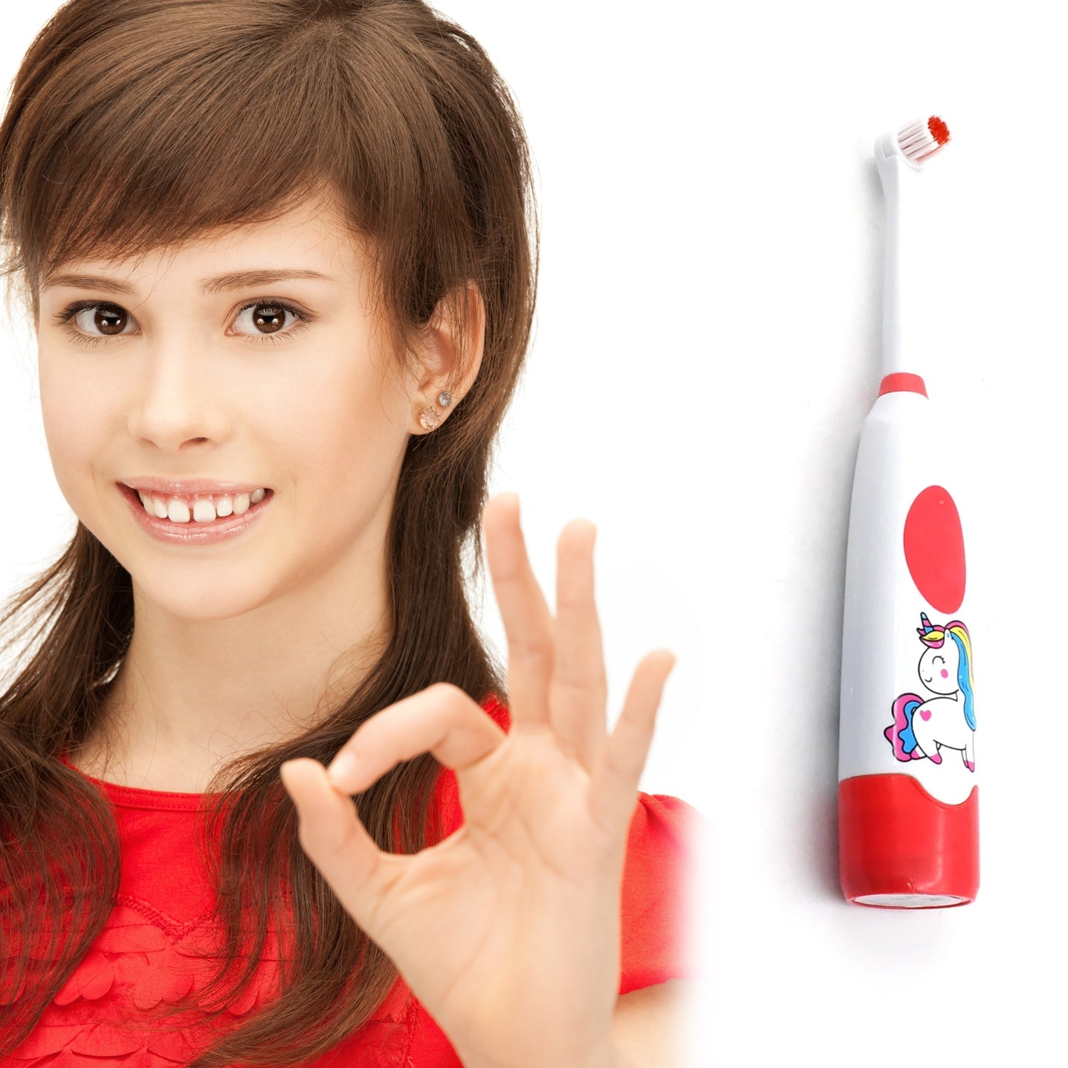 Electric Toothbrush for Kids and Adults Travel Portable Toothbrush With Extra 1 Brush Heads With 2 Battery - Bhavnagar Deodap