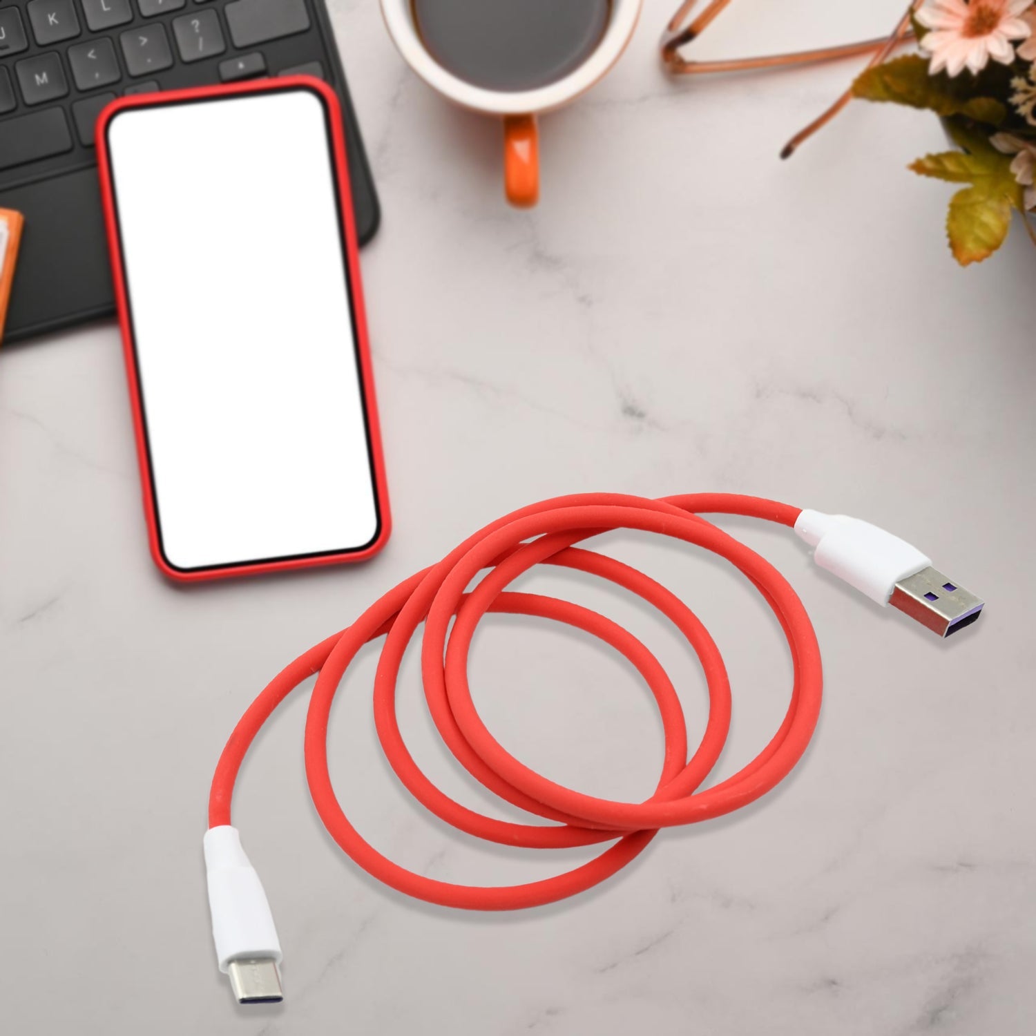 Data Transfer Cable For All C Type Mobile Use - Bhavnagar Deodap