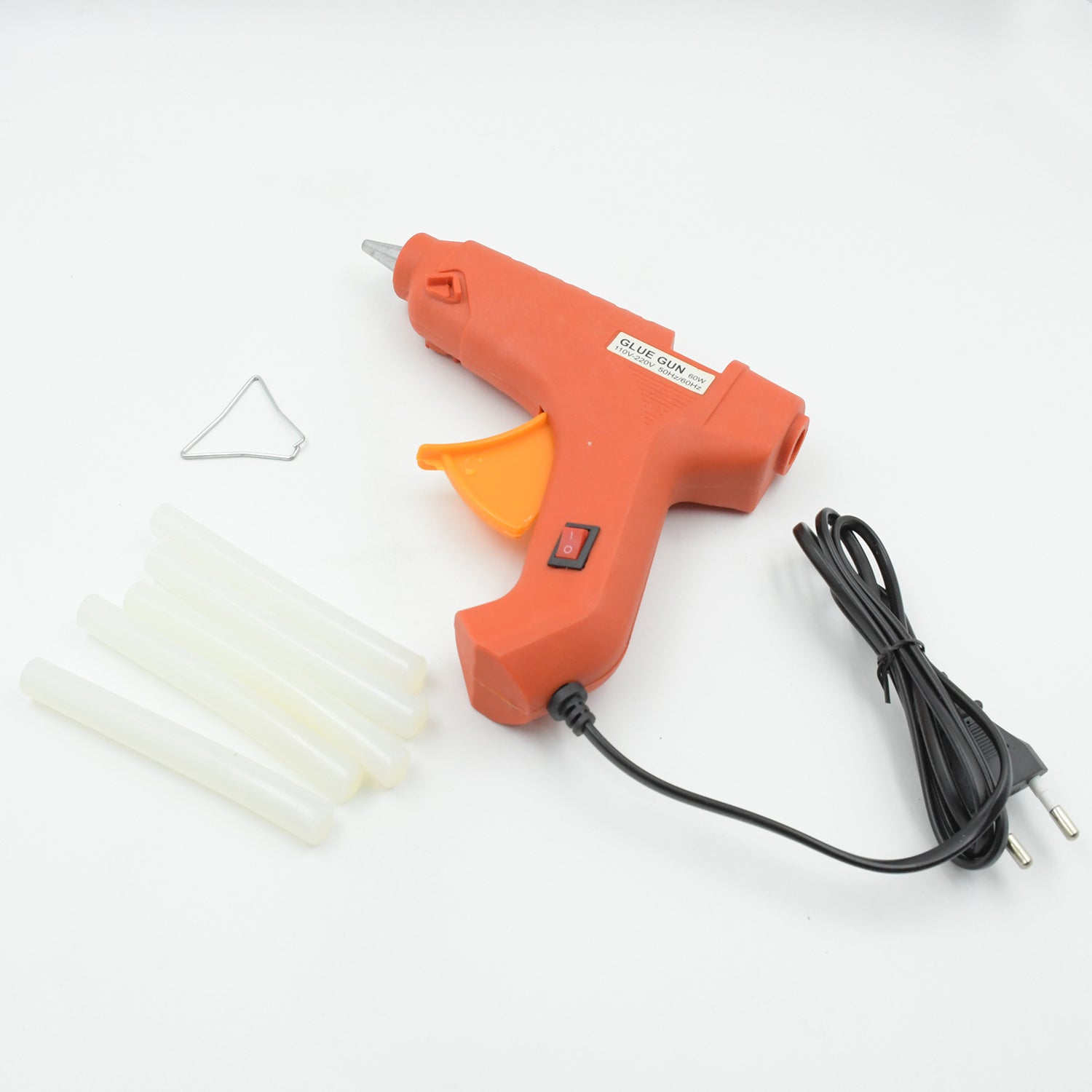 Professional 60 Watt Hot Melt Glue Gun with 5 Glue Sticks & On/Off Switch - Bhavnagar Deodap