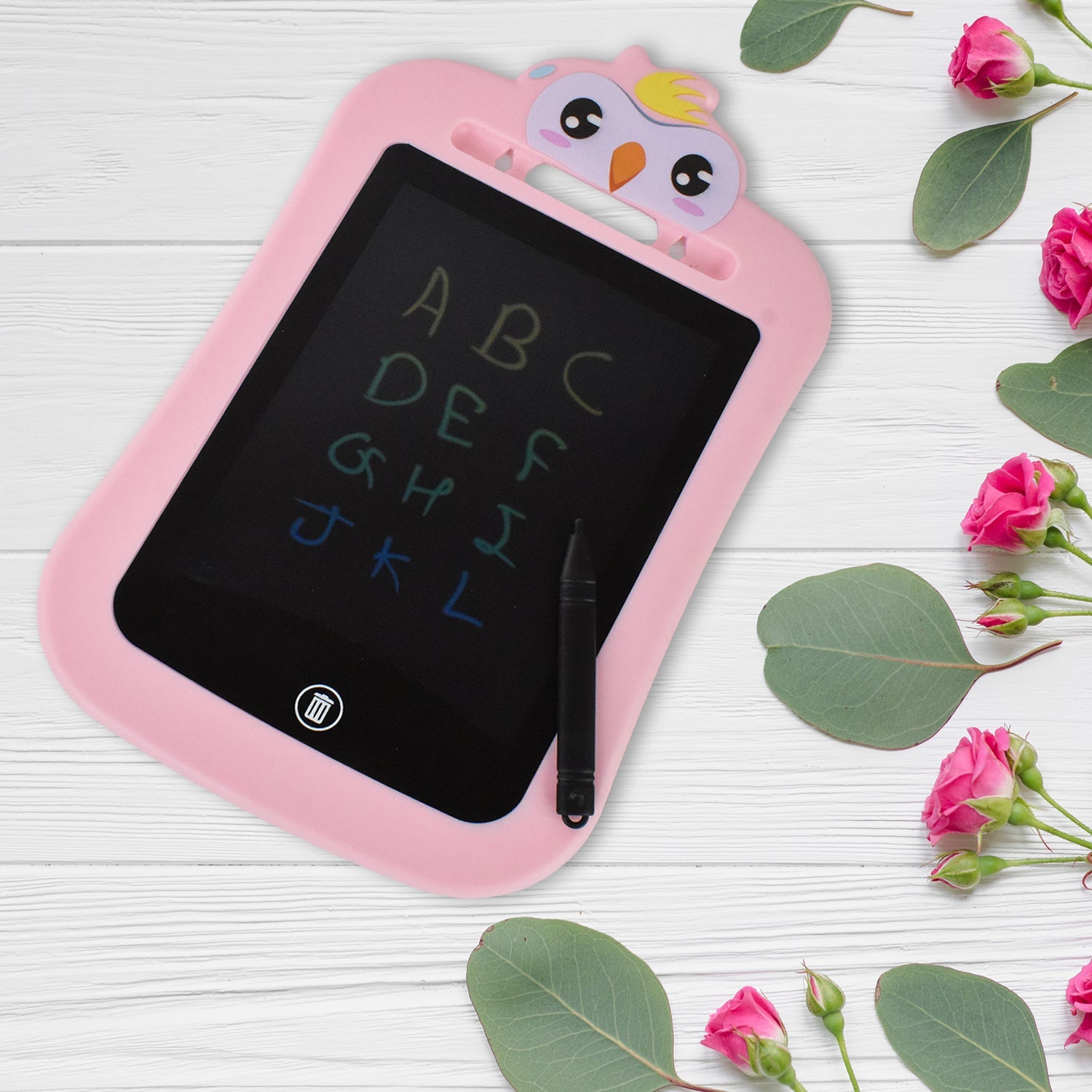 Kids Portable LCD Writing Tablet (1 Pc / Mix Design)