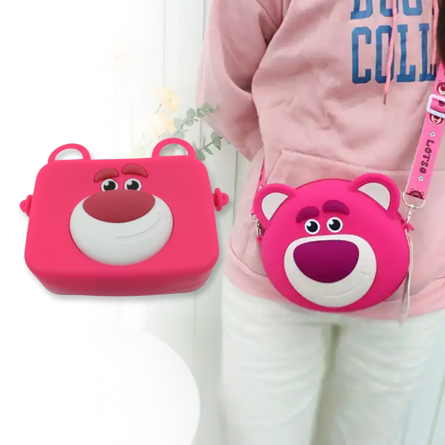 Cute Cartoon Girls' Backpack, Shoulder Bag / Purse, Portable, Mini Silicone Handbag Girls, Children's Bag / Purse for For Girls Women, Gift Girls Bag Accessories (1 Pc ) - Bhavnagar Deodap