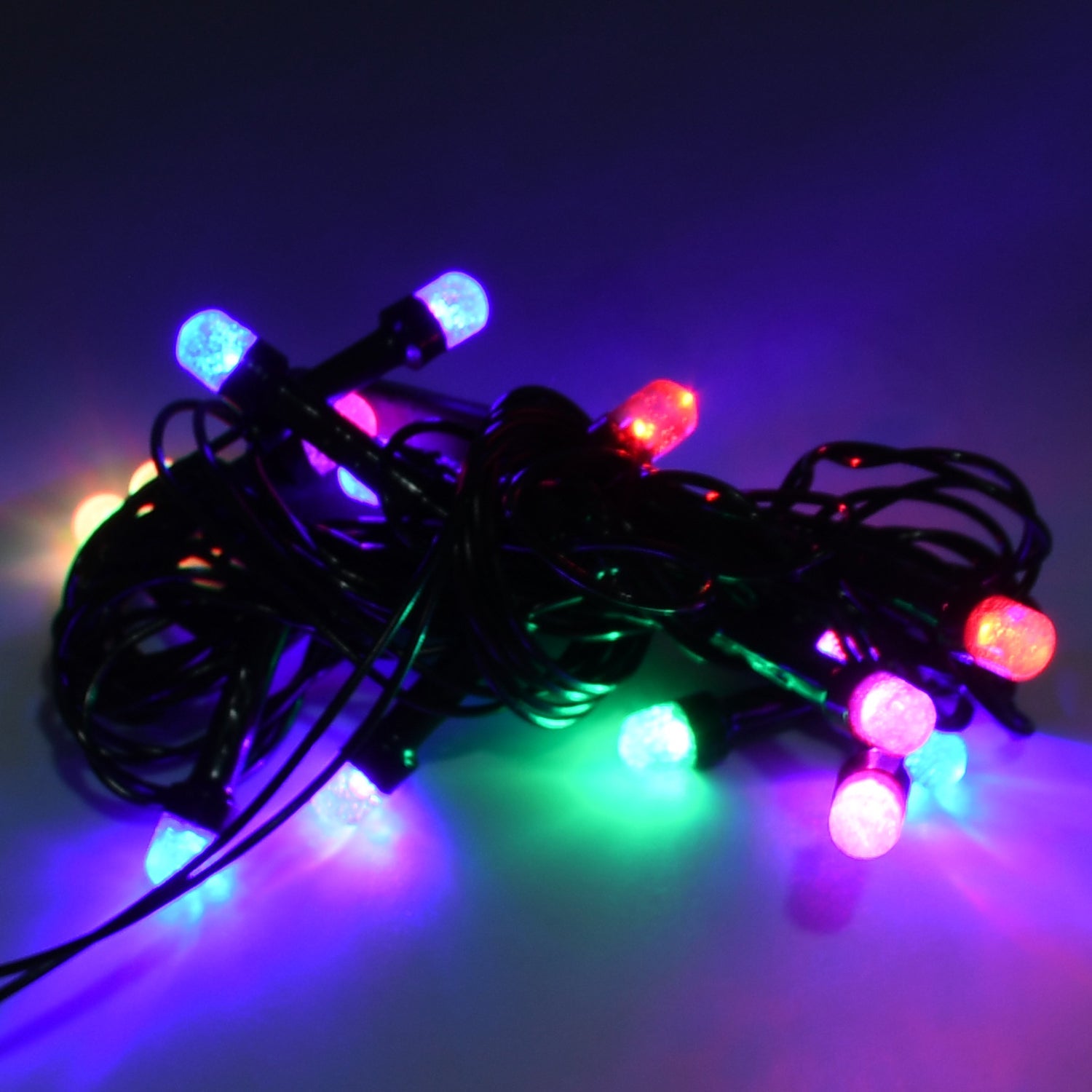 3Mtr Home Decoration Diwali & Wedding LED Christmas String Light Indoor and Outdoor Light ,Festival Decoration Led String Light, Multi-Color Light 1.4MM (15L 3 Mtr) - Bhavnagar Deodap