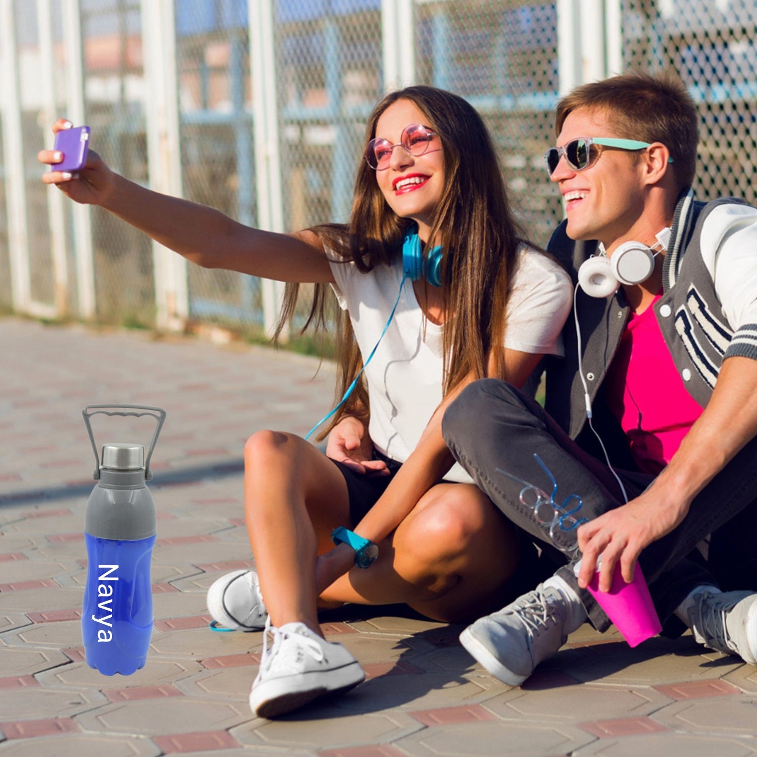 Customize Plastic Sports Bottle (1.8L): Insulated, Leakproof, BPA-Free (Mix Color) - Bhavnagar Deodap