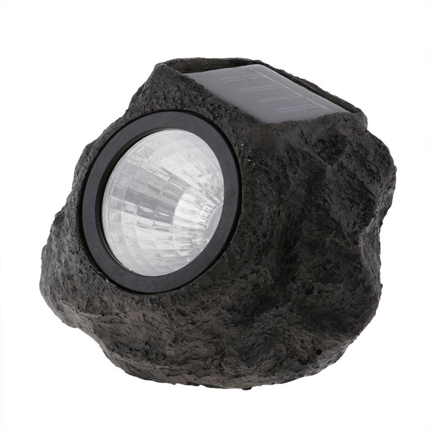 Solar Powered LED Rock Light Solar Powered LED Spotlight Faux Stone for Pathway Landscape Garden Outdoor Patio Yard (1 Pc) - Bhavnagar Deodap