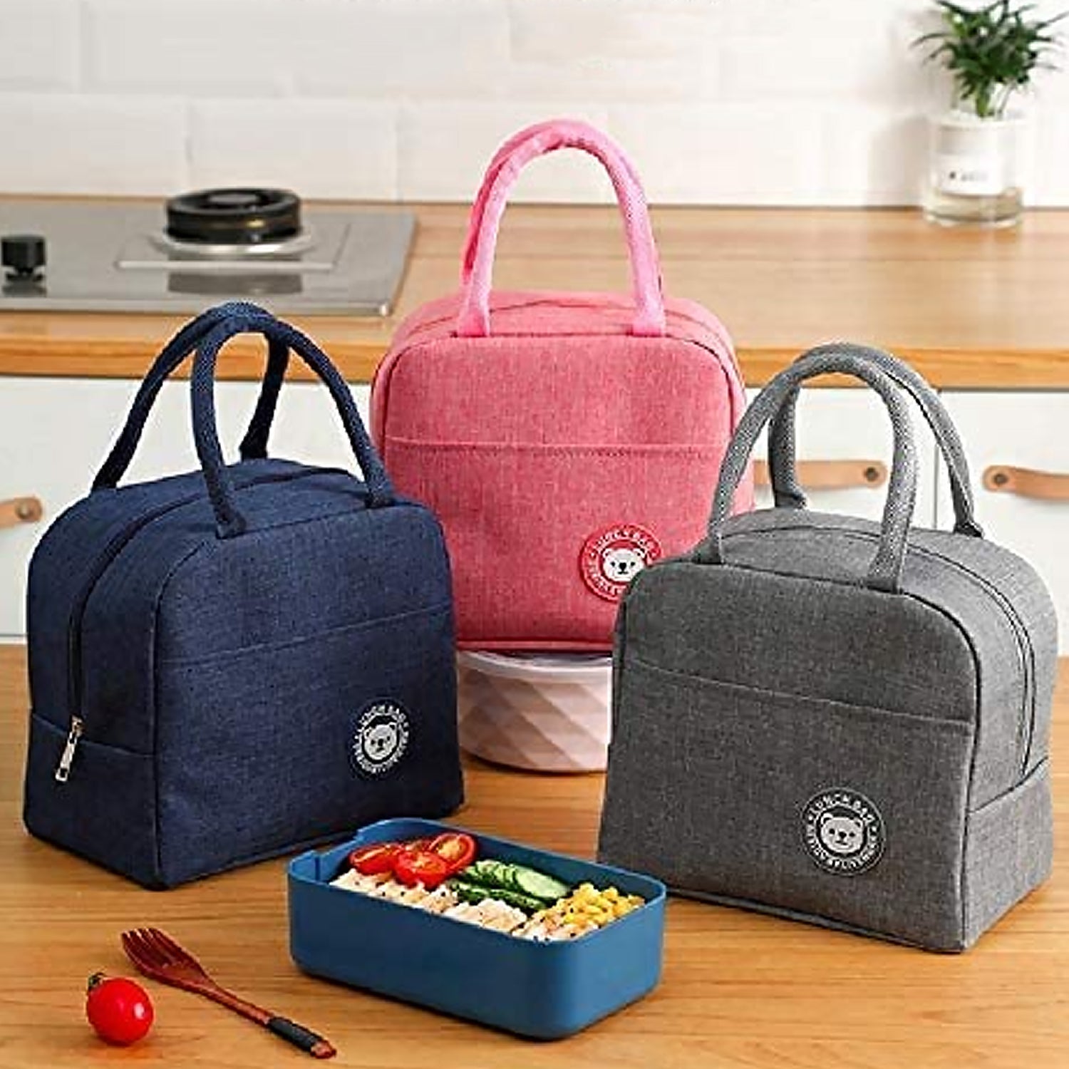 Lunch/Tote Bag for Women, Lunch Bag Women, Lunch Box Lunch Bag for Women Adult Men, Small Leakproof Cute Lunch Boxes for Work Office Picnic or Travel - Bhavnagar Deodap