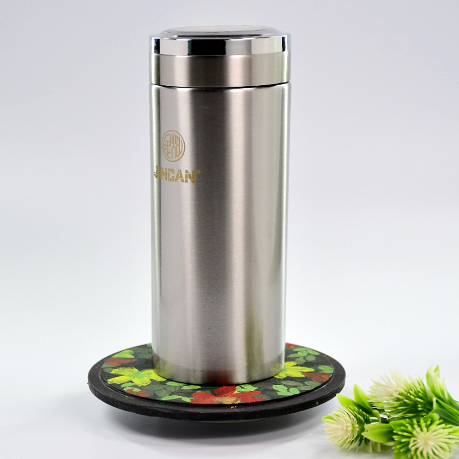 REUSABLE LEAK-PROOF THERMOS STEEL FOR HOME OFFICE GYM FRIDGE TRAVELLING