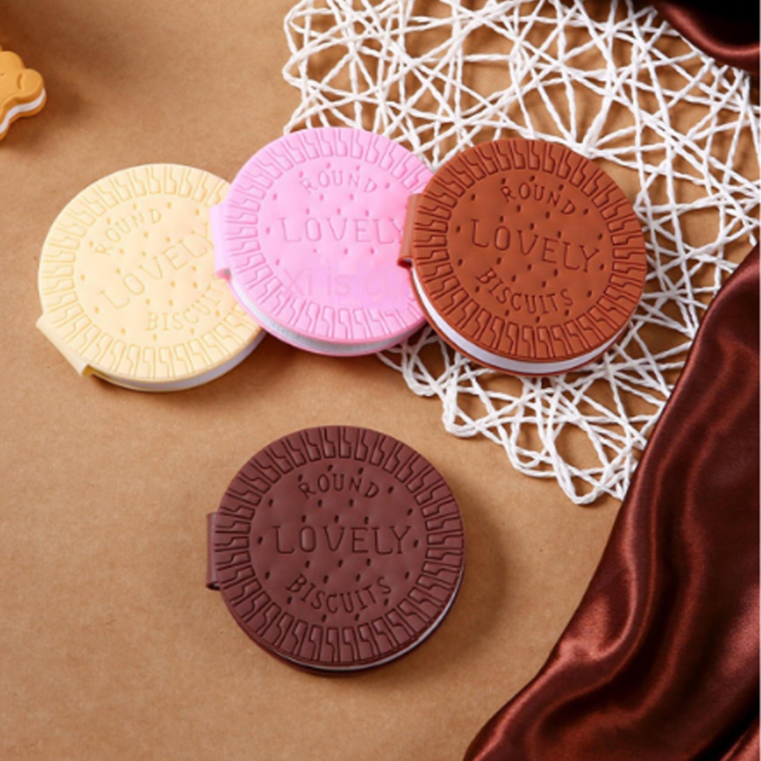 Round Chocolate Diary Notebooks Original Chocolate Smell  Writing Practice Book Early Learning Copybook Premium Chocolate Book ( 1Pc Book ) - Bhavnagar Deodap