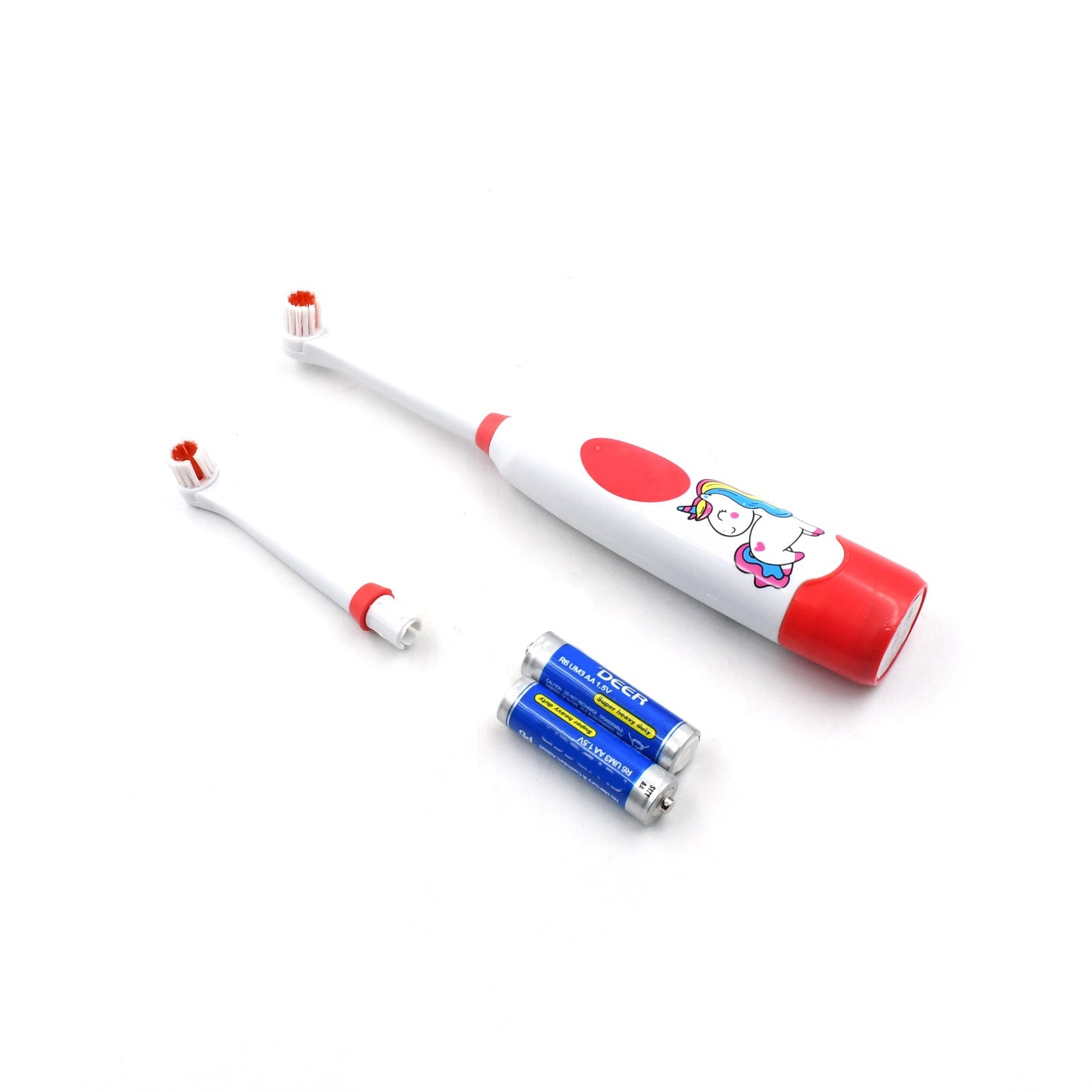 Electric Toothbrush for Kids and Adults Travel Portable Toothbrush With Extra 1 Brush Heads With 2 Battery - Bhavnagar Deodap