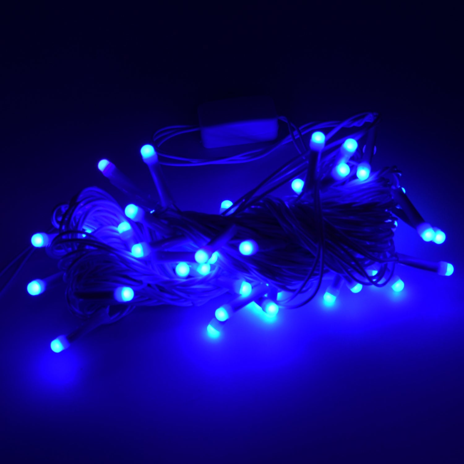 9MTR HOME DECORATION DIWALI & WEDDING LED CHRISTMAS STRING LIGHT INDOOR AND OUTDOOR LIGHT ,FESTIVAL DECORATION LED STRING LIGHT, ONE COLOR LIGHT ( 9 MTR Blue Color) - Bhavnagar Deodap