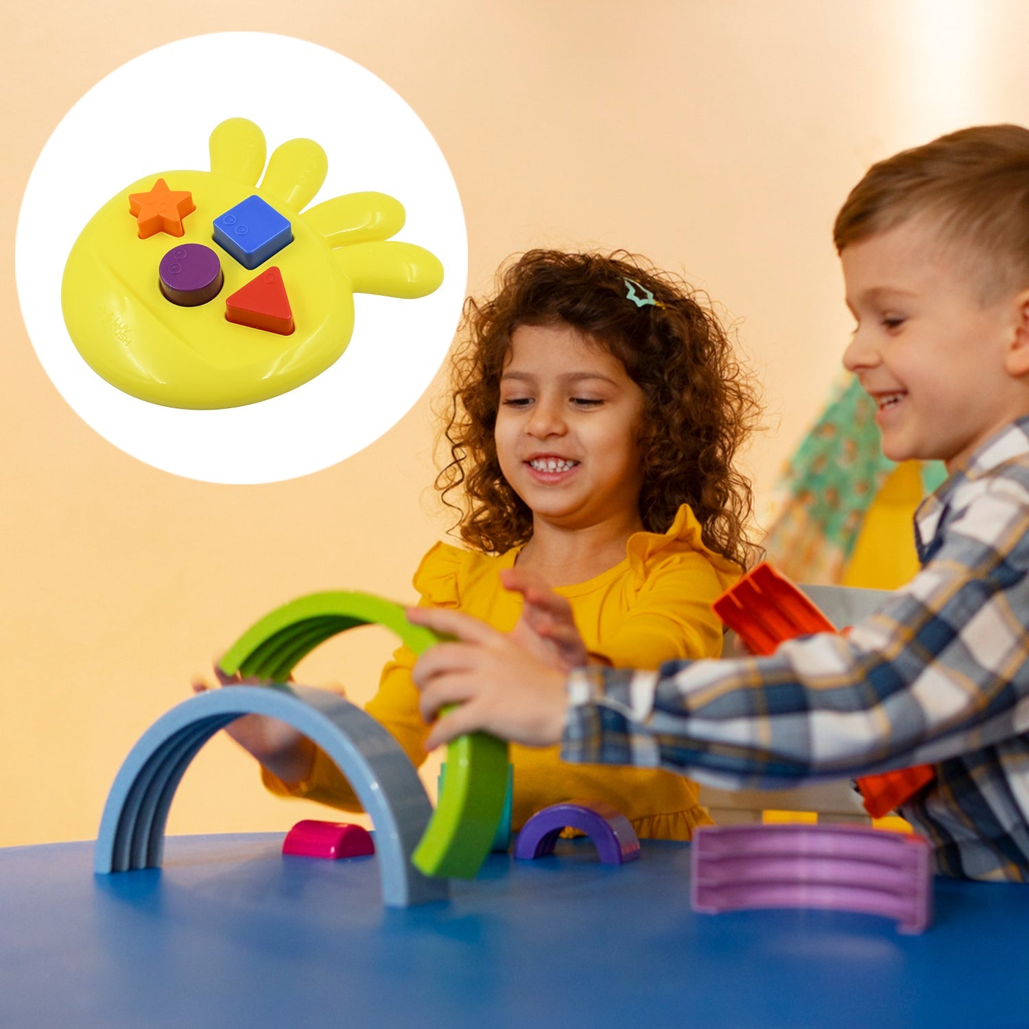 octo Shape sorter Toy Game That Make Your Kid's brain Sharp, Increase Grasping And Sorting Power Education Learning For Girls & boy, Gift Product (1 Pc)  - Bhavnagar Deodap