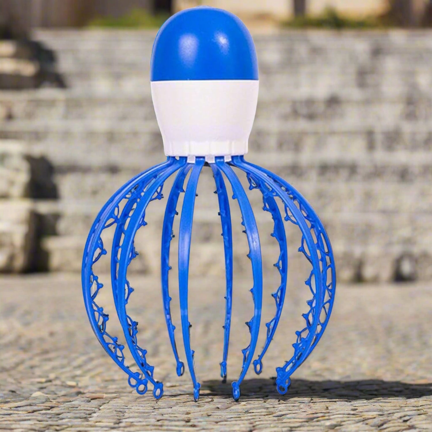 Electric Octopus Claw Scalp Massager Stress Relief Therapeutic Head Scratcher (Not included battery / Mix Color) - Bhavnagar Deodap