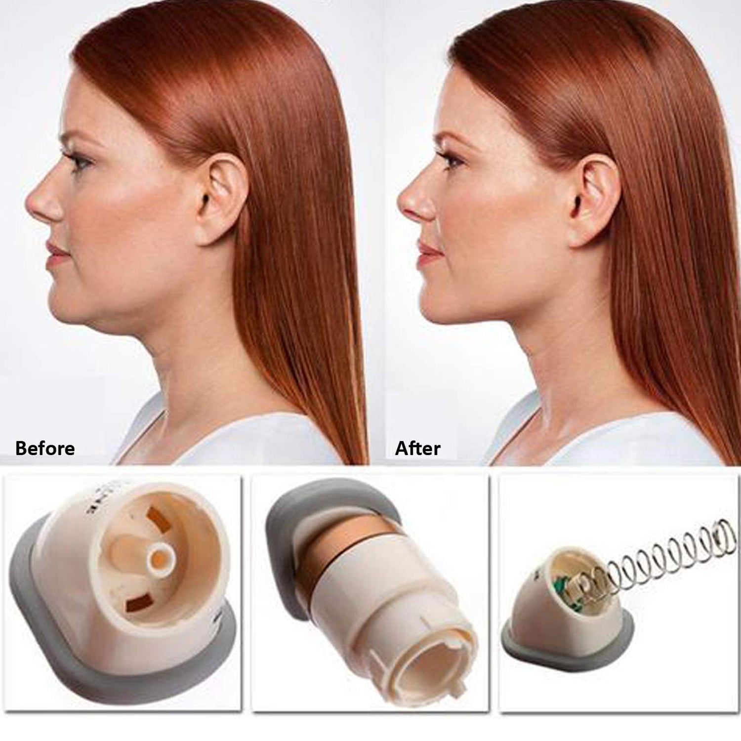Double Chin Up Massager & Jawline Exerciser (1 Pc) - Bhavnagar Deodap