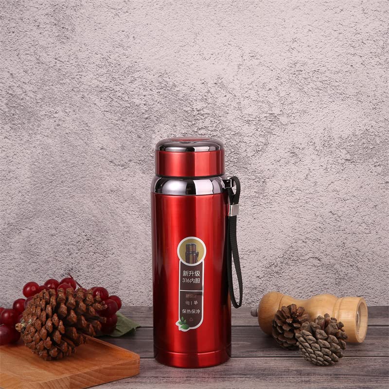 Reusable Leak-Proof Thermos steel for Home Office Gym Fridge Travelling - Bhavnagar Deodap