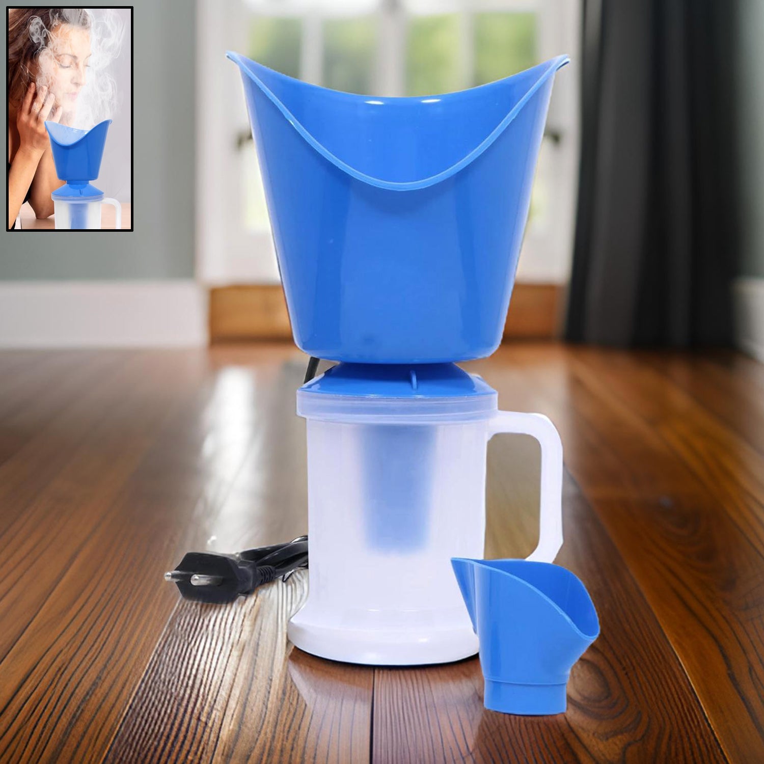 2 in 1 Vaporiser steamer for cough and cold - Bhavnagar Deodap