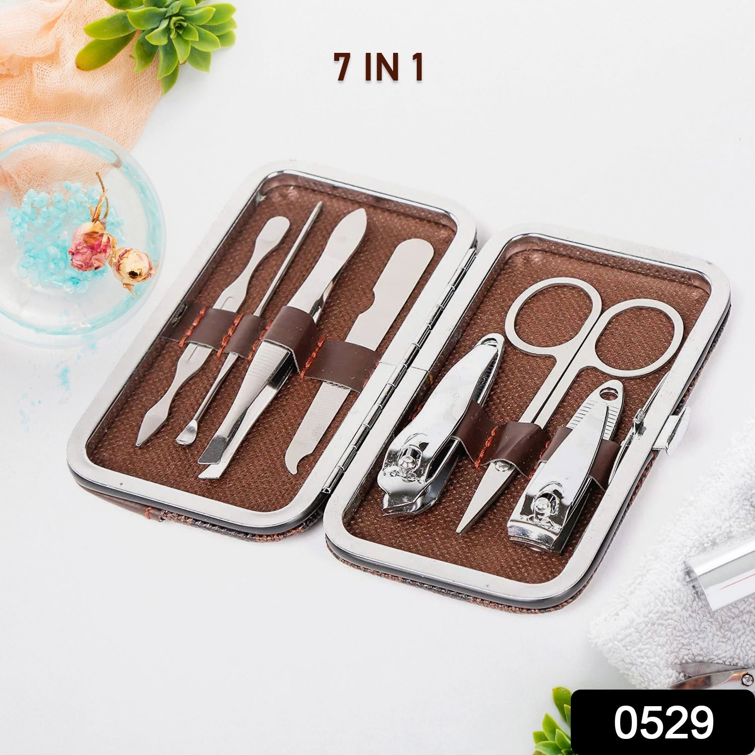 Pedicure & Manicure Tools Kit For Women (7in1) - Bhavnagar Deodap