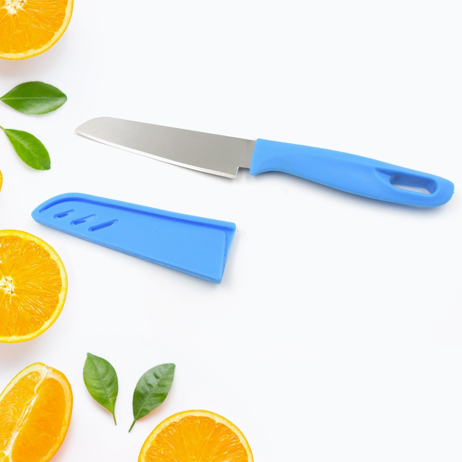 Stainless Steel Knife For Kitchen Use, Knife Set, Knife & Non-Slip Handle With Blade Cover Knife, Fruit, Vegetable,Knife Set (1 Pc) - Bhavnagar Deodap