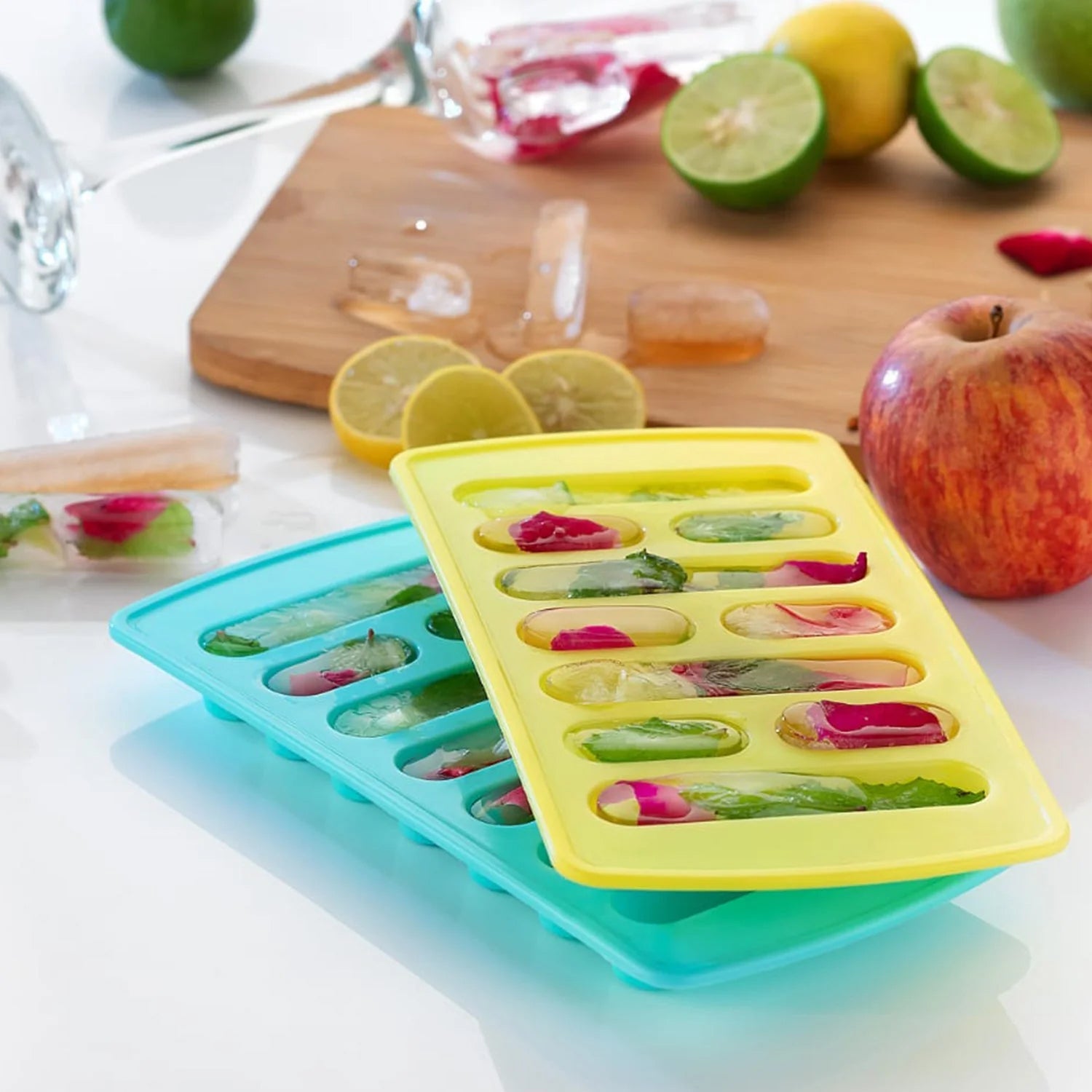 1 Pc Fancy Ice Tray, Used Widely In All Kinds Of Household Places While Making Ices And All Purposes - Bhavnagar Deodap