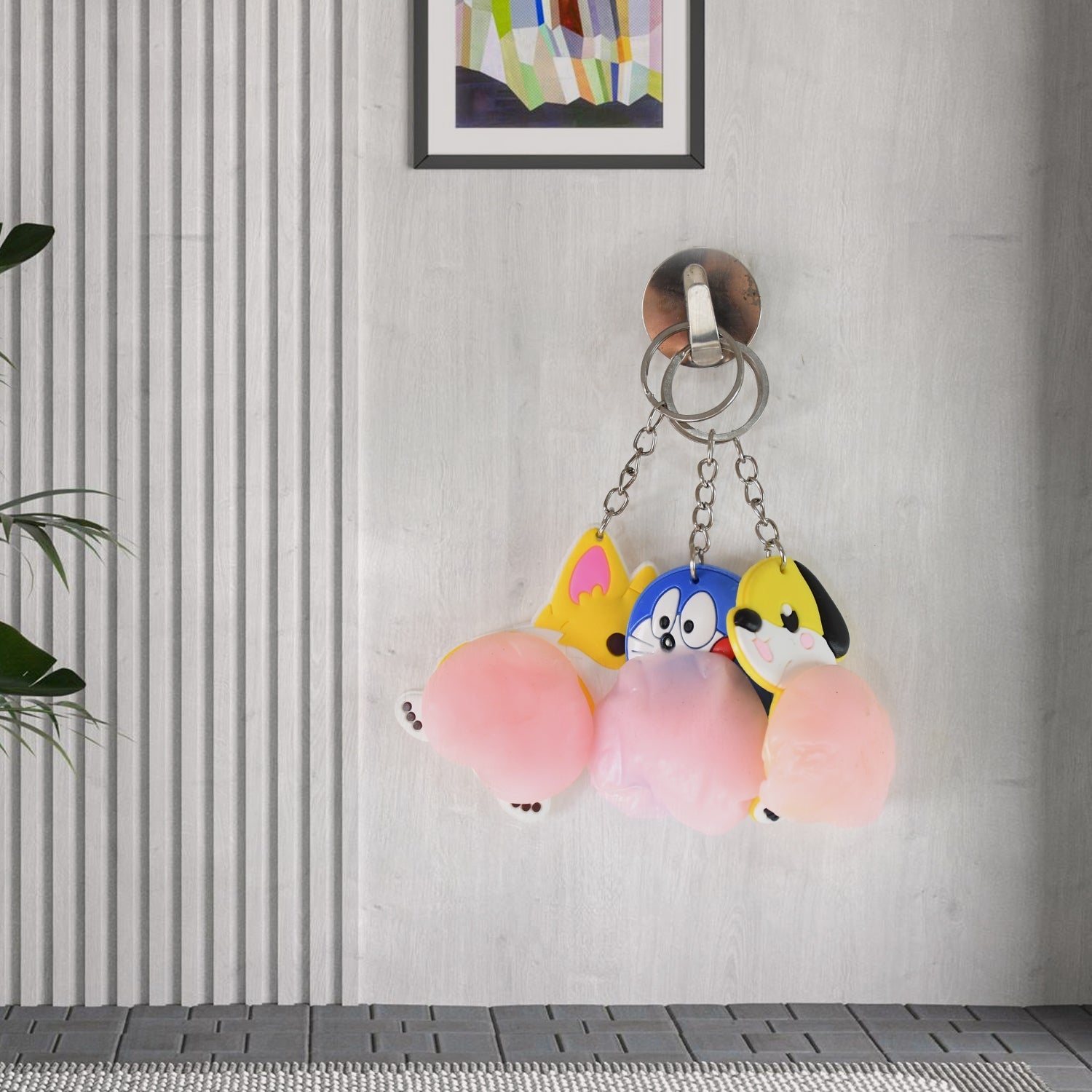 Cartoon Animal Keychain (1 Pc / Mix Design)