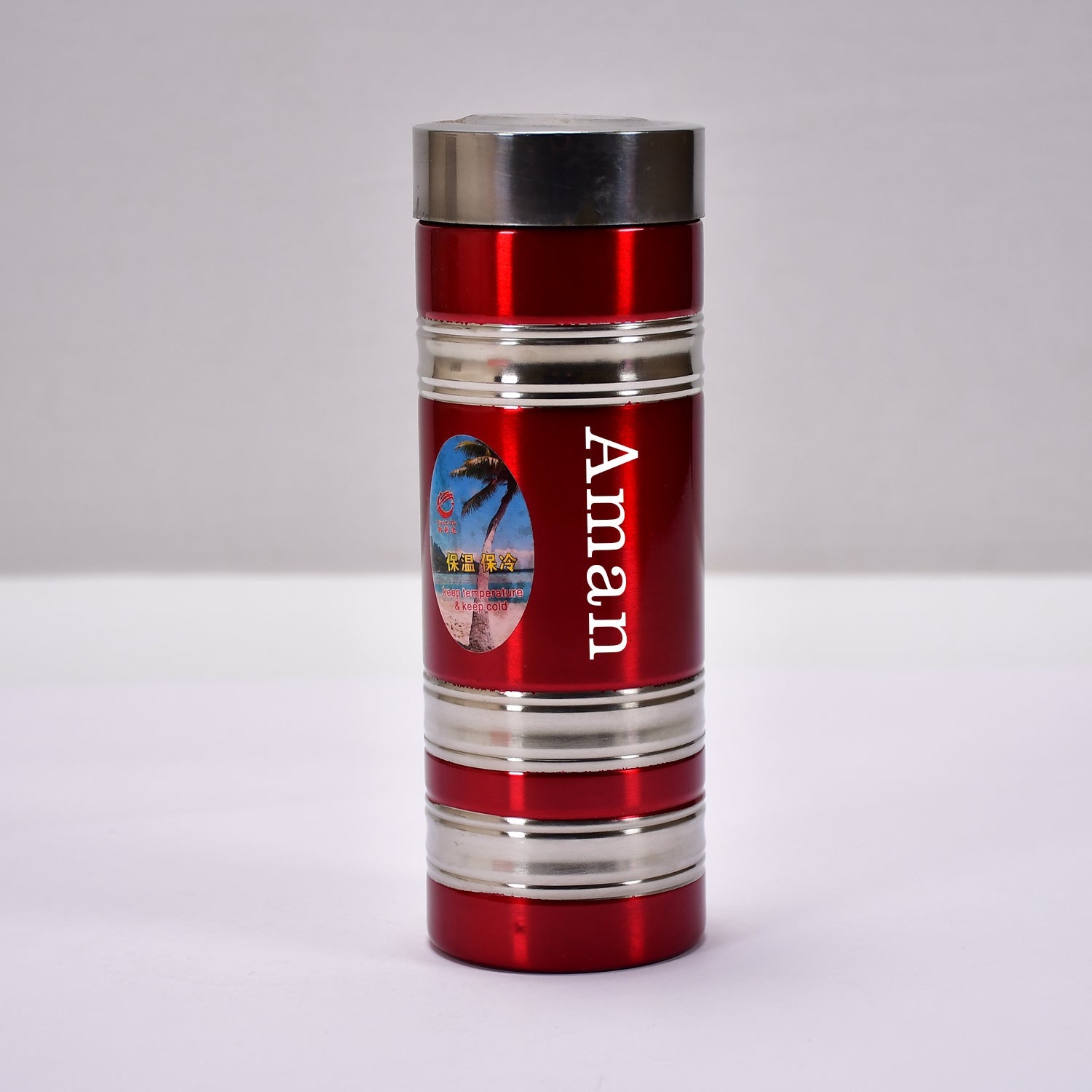 Customize Mini Stainless Steel Water Bottle Bottle 380Ml For School  & Home Use - Bhavnagar Deodap