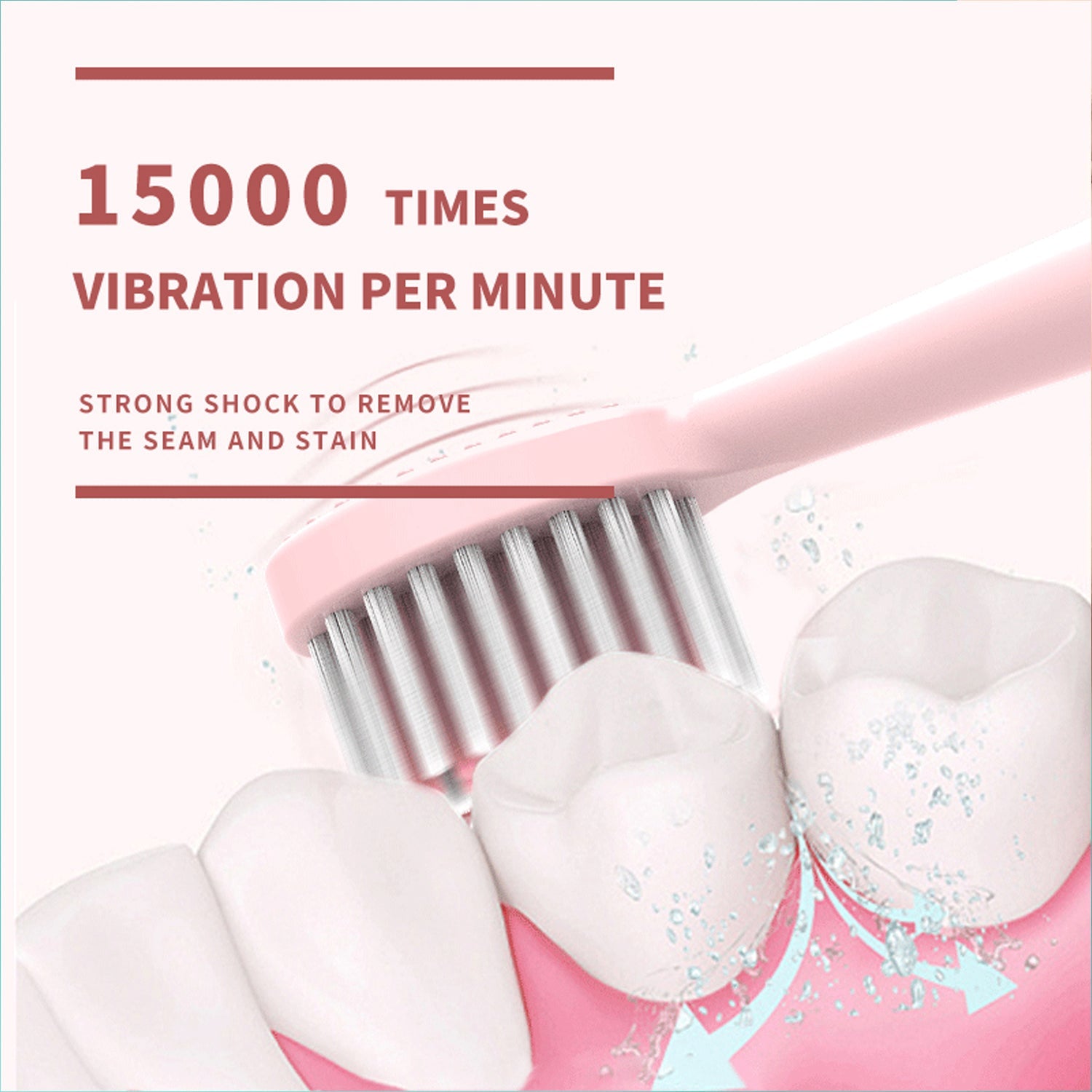 Electric Toothbrush for Kids and Adults Travel Portable Toothbrush With Extra 1 Brush Heads With 1 Battery - Bhavnagar Deodap