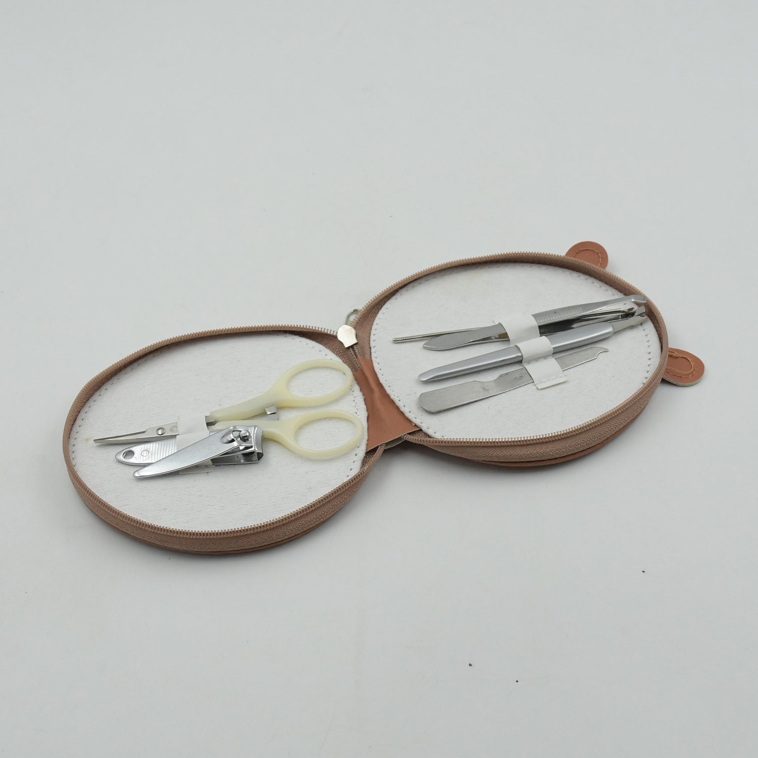 6in1 Nail Clipper Kit Fingernail Clipper, Manicure Set, Stainless Steel Nail Cutter Set ,Manicure Tool, Nail Clippers Care Tools with Lightweight and Beautiful Travel Case (6 Pc Set) - Bhavnagar Deodap