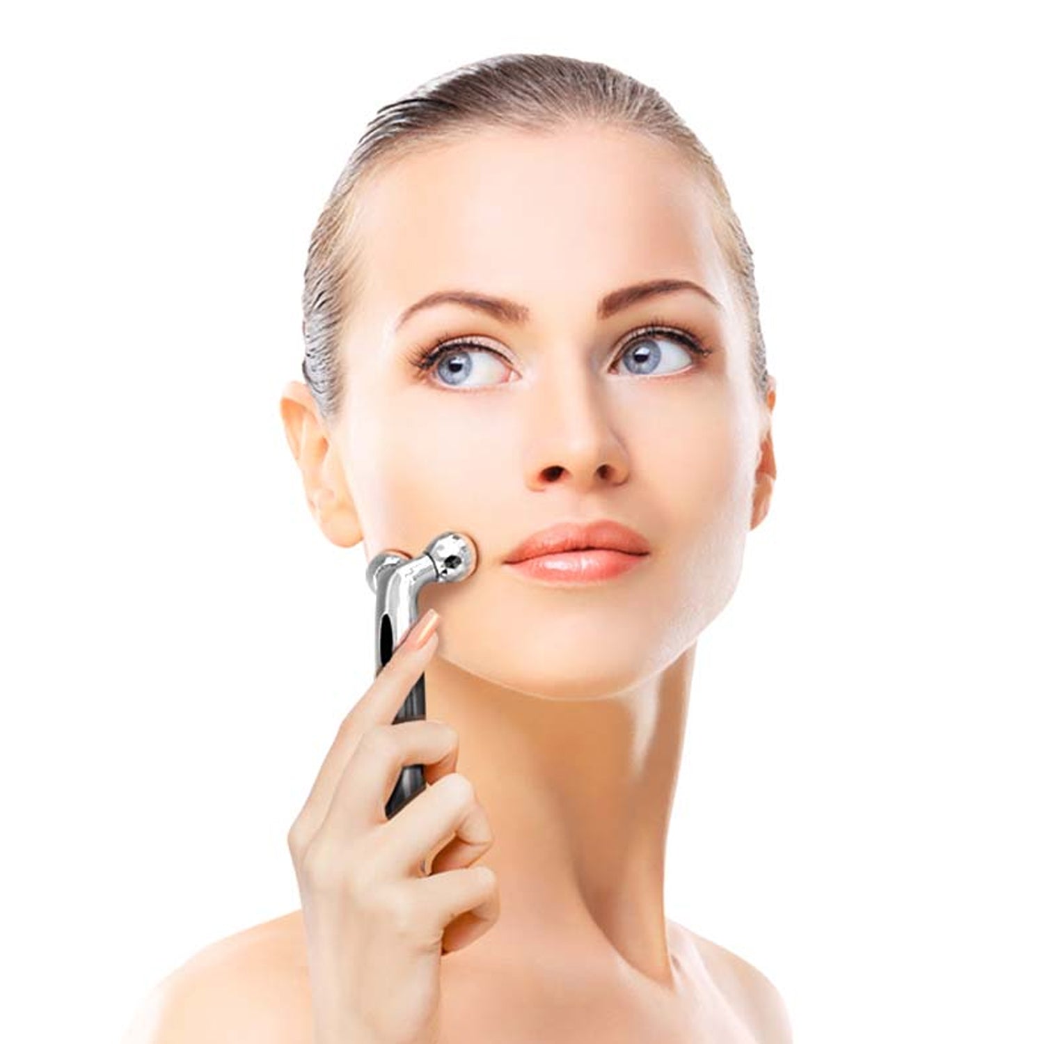 Manual Roller Face Skin Wrinkle Remover Massager (1 Pc) - Bhavnagar Deodap