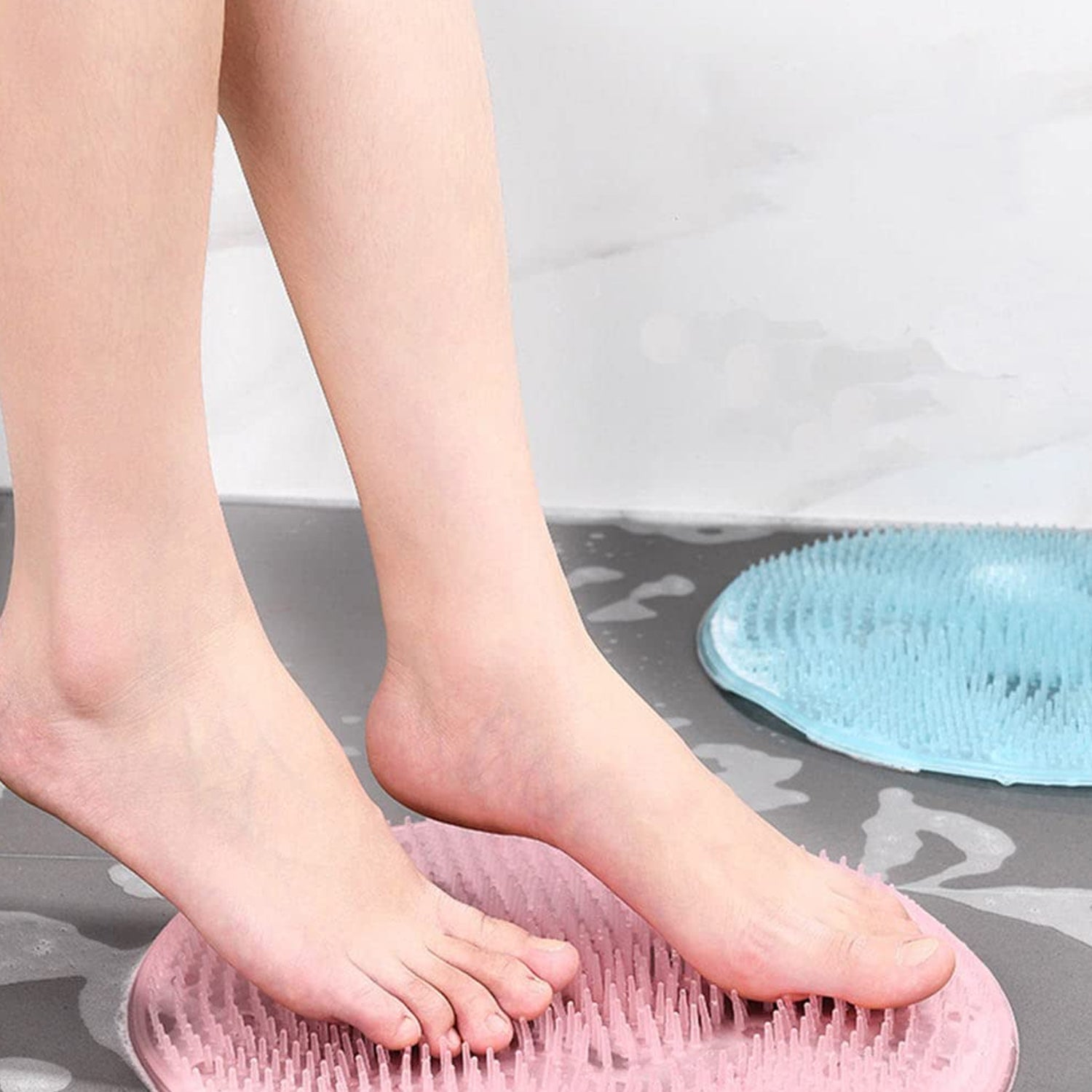 Round Shape Foot Rubbing / Bath Massager (30×30 CM / 1 Pc) - Bhavnagar Deodap