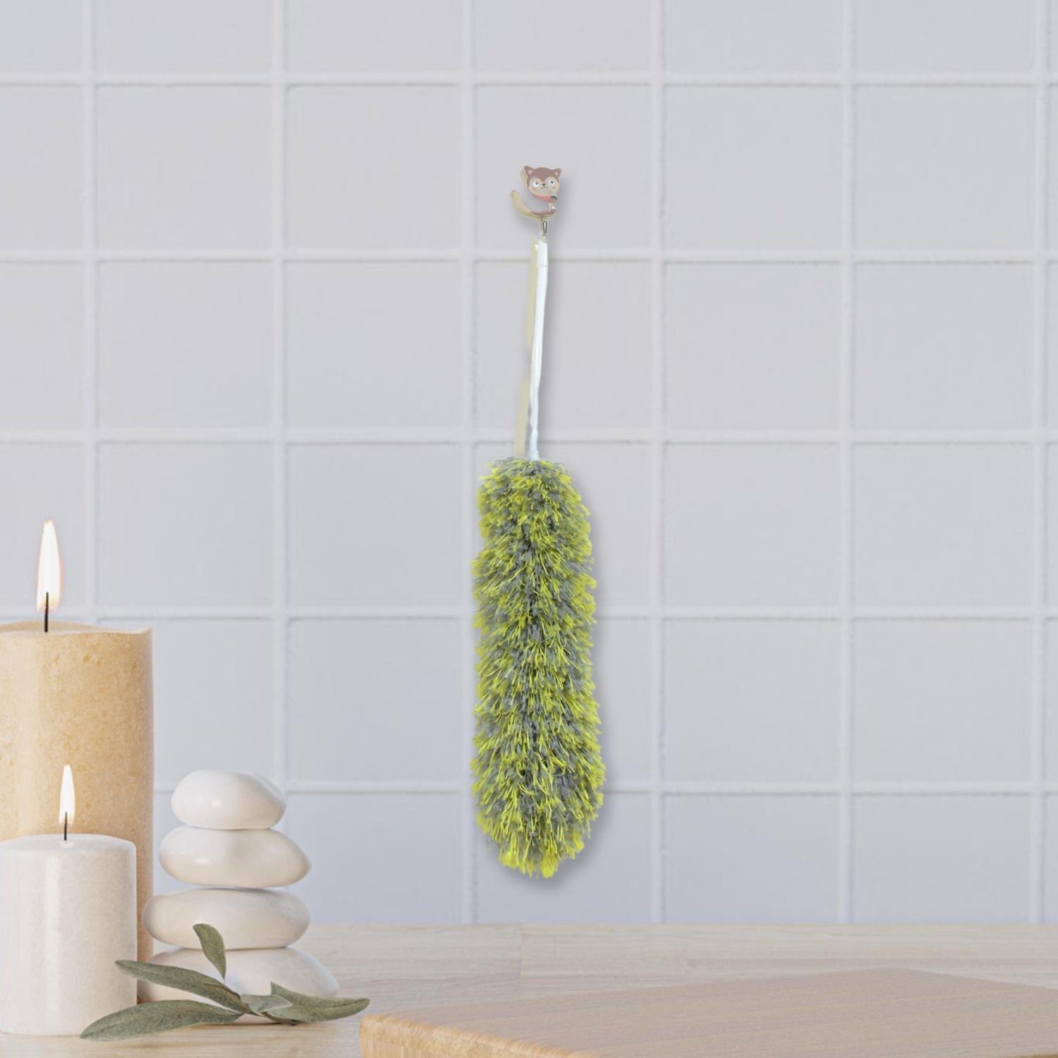 Long Handle, Microfiber Duster for Cleaning, Microfiber Hand Duster Washable Microfiber Cleaning Tool Extendable Dusters for Cleaning Office, Car, Computer, Air Condition, Washable Duster (62Cm) - Bhavnagar Deodap